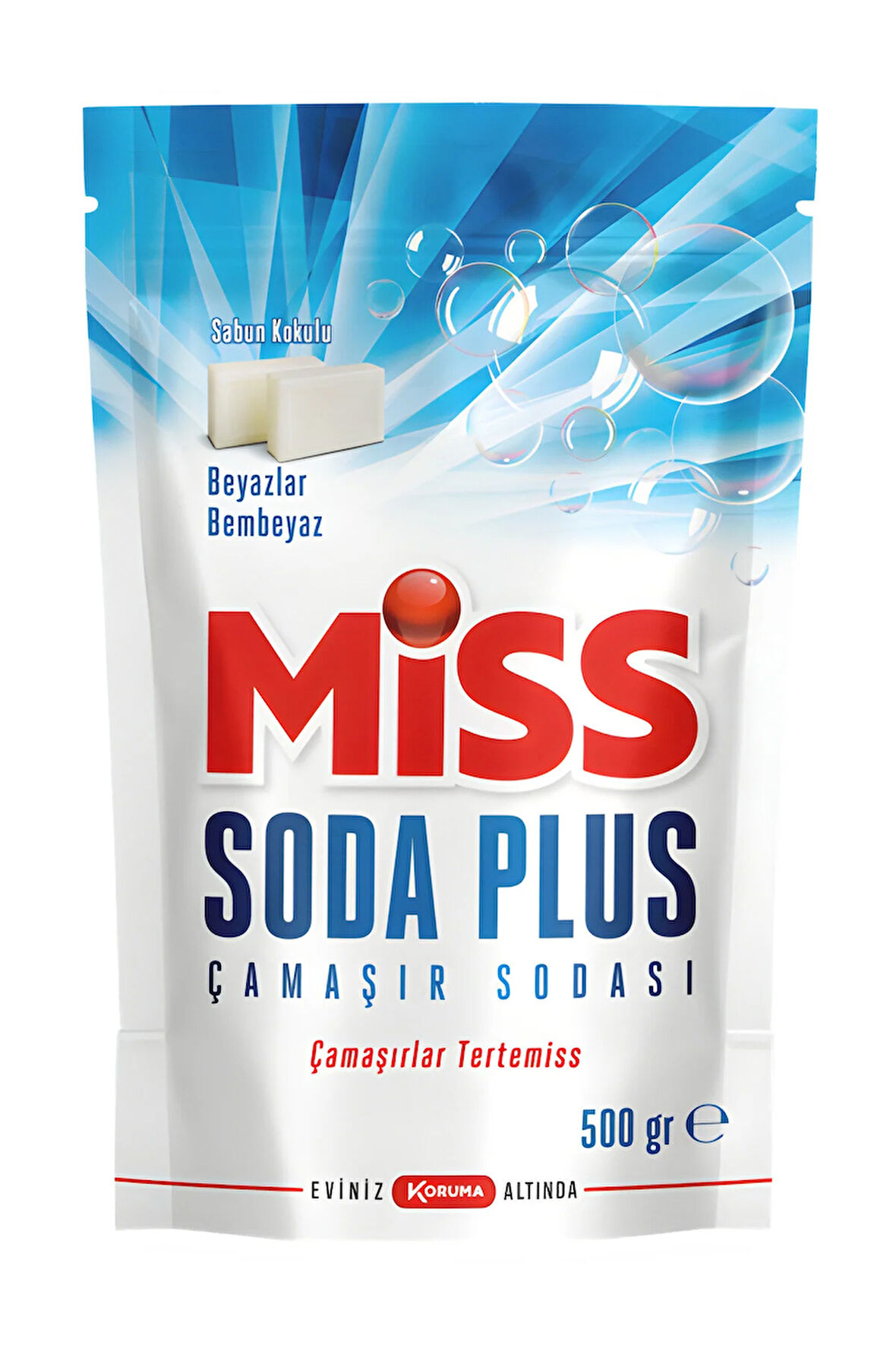 Soda Plus Çamaşır Sodası Beyaz Sabun Kokulu 500 gr