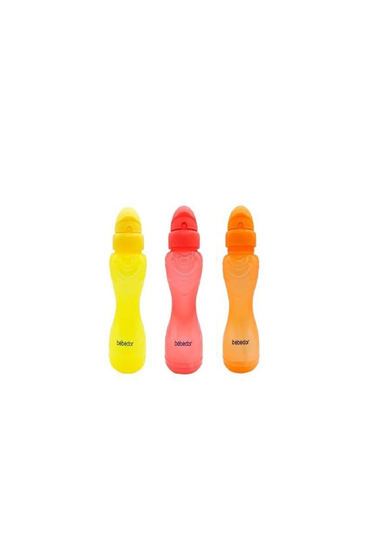 Sportif Pipetli Bardak Neon Turuncu (8504)