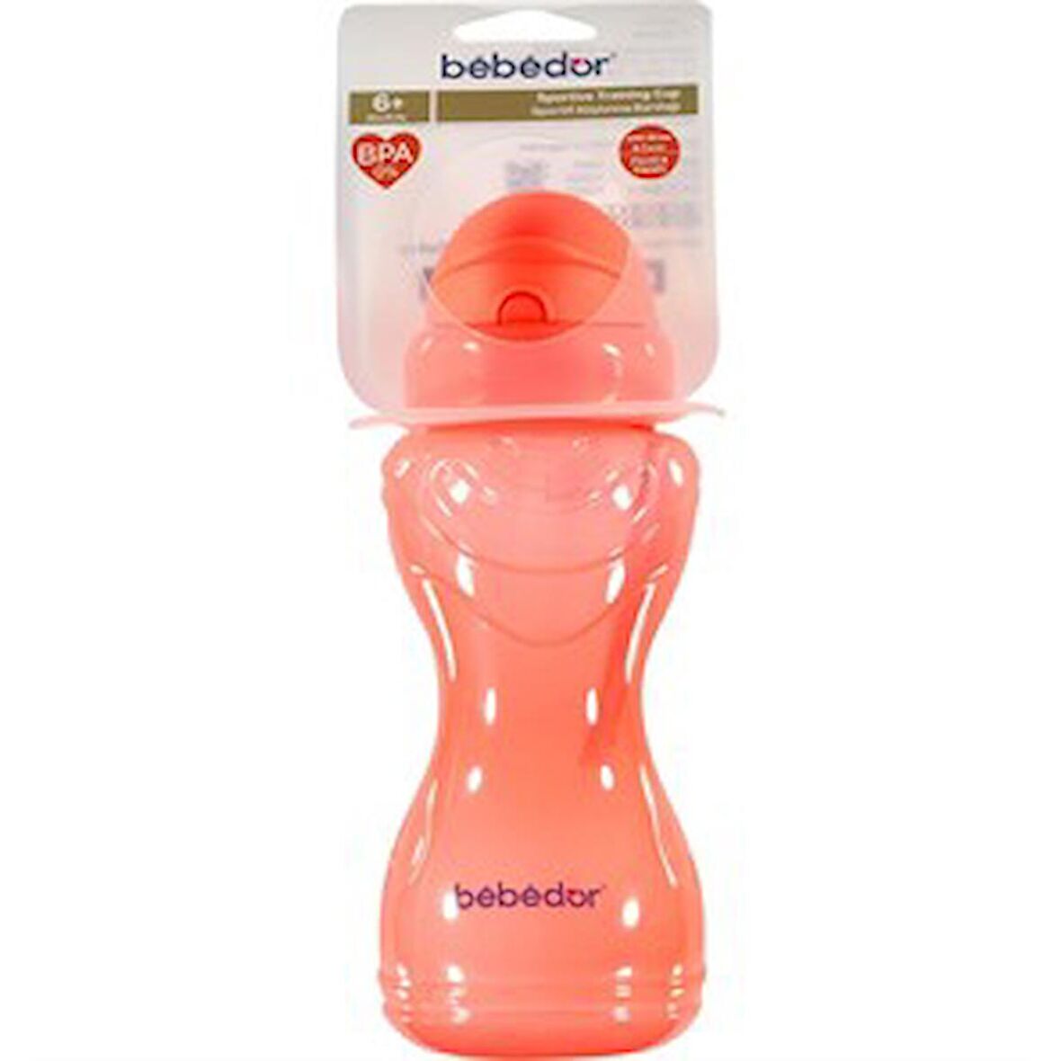 Bebedor Sportif Pipetli Alıştırma Bardağı 330 ML -  Fuşya