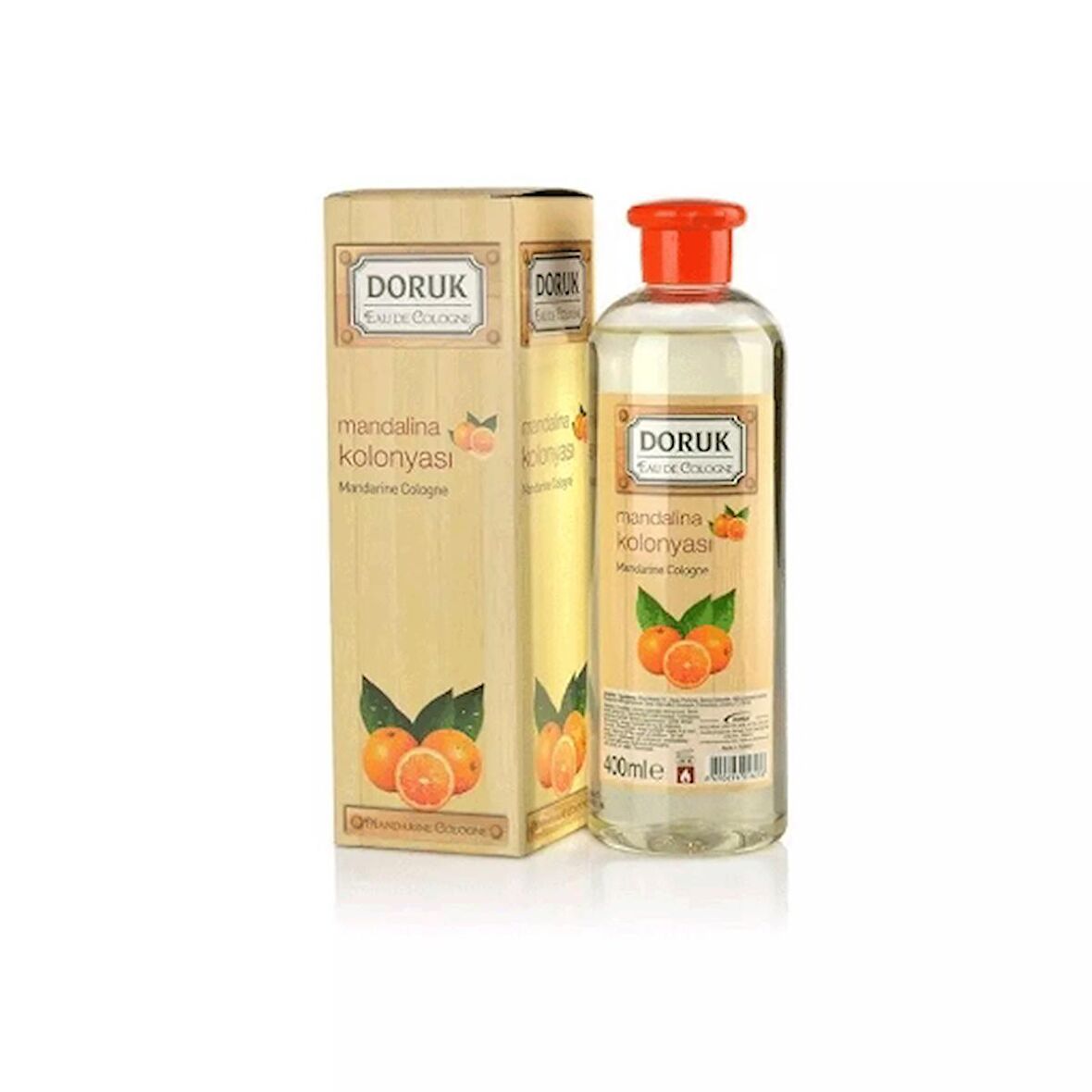 Doruk Kolonya 400 ml. Mandalina Pet