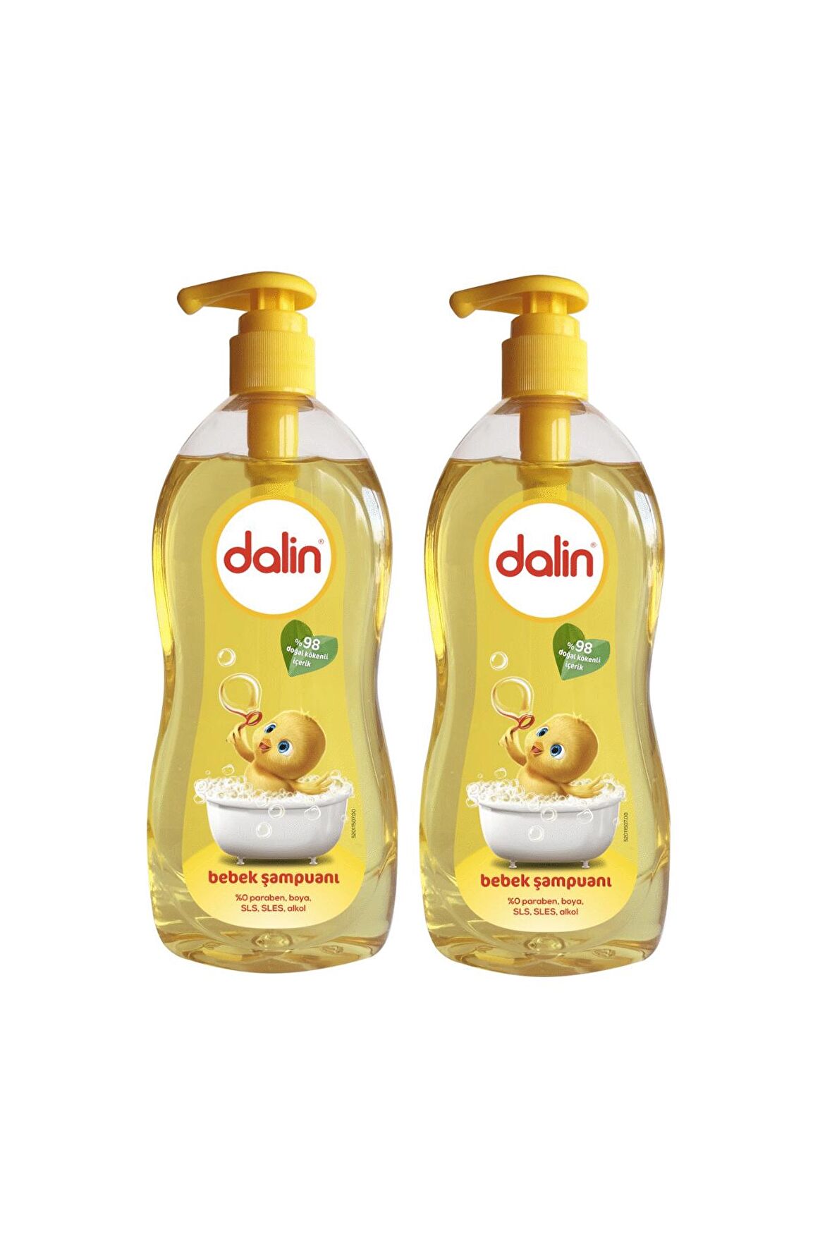 Dalin Bebek Şampuanı 500 Ml X 2 Adet