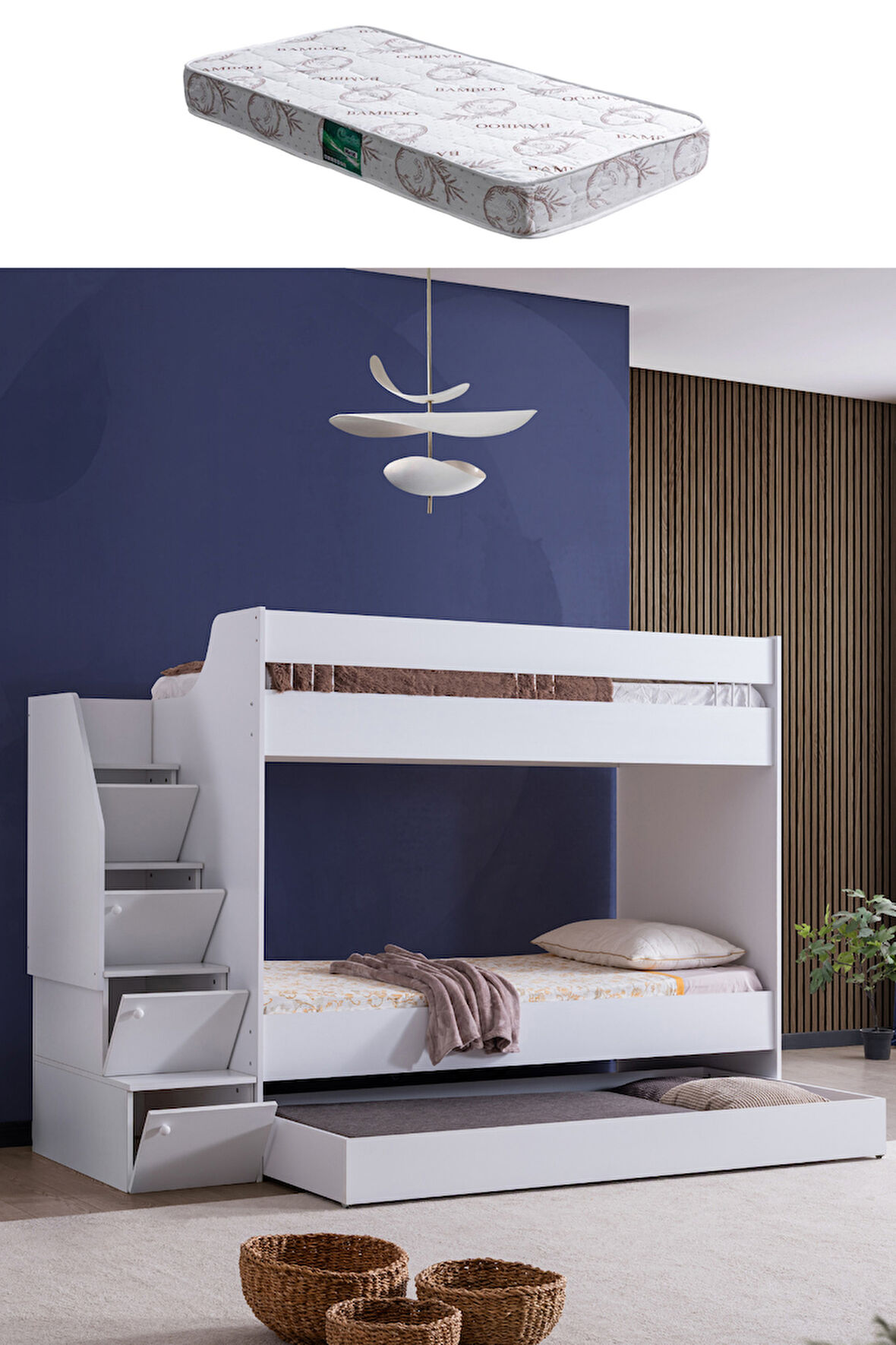 Ranza, Martin Yavrulu Ranza - Beyaz 1 Adet Comfort Yatak