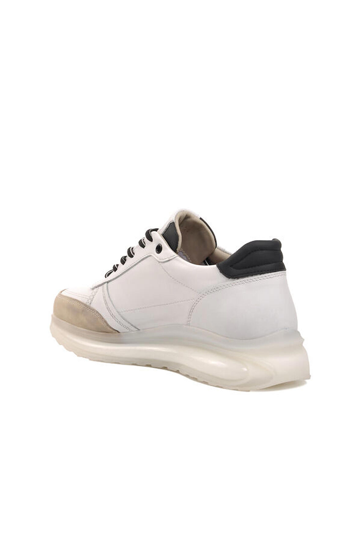 Marcomen Beyaz Hakiki Deri Erkek Sneaker
