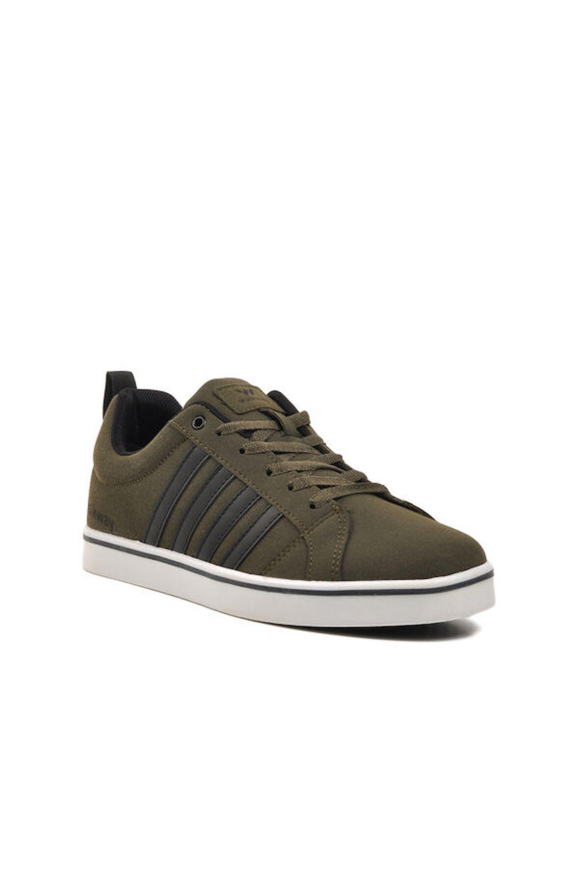 Walkway Haki Yeşil Siyah Bağcıklı Erkek Sneaker