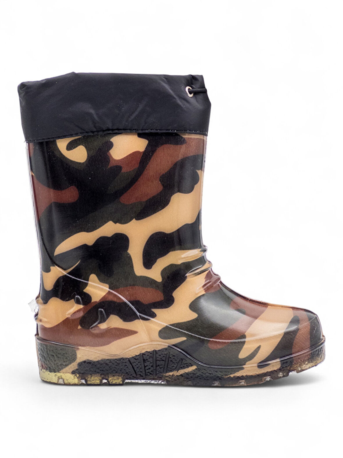 Emek İçi Yünlü Su Geçirmez Çocuk Yağmur Çizmesi