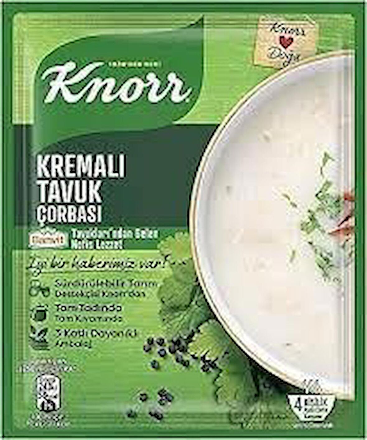 KNORR ÇORBA KREMALI TAVUK 65GR