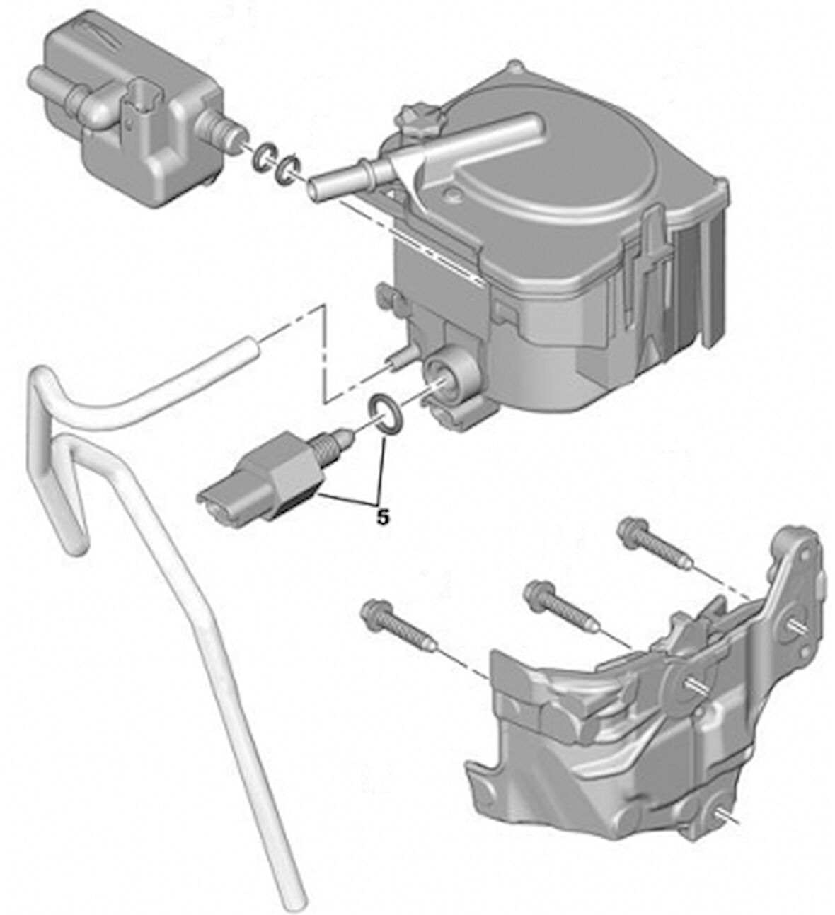 Psa Mazot Filtre Seviye Musuru 107 206 Nemo Bipper C2 C3 C3 II C3 Plurıel 1.4hdi Fiesta 1.4tdci 307 407 - Psa 191311