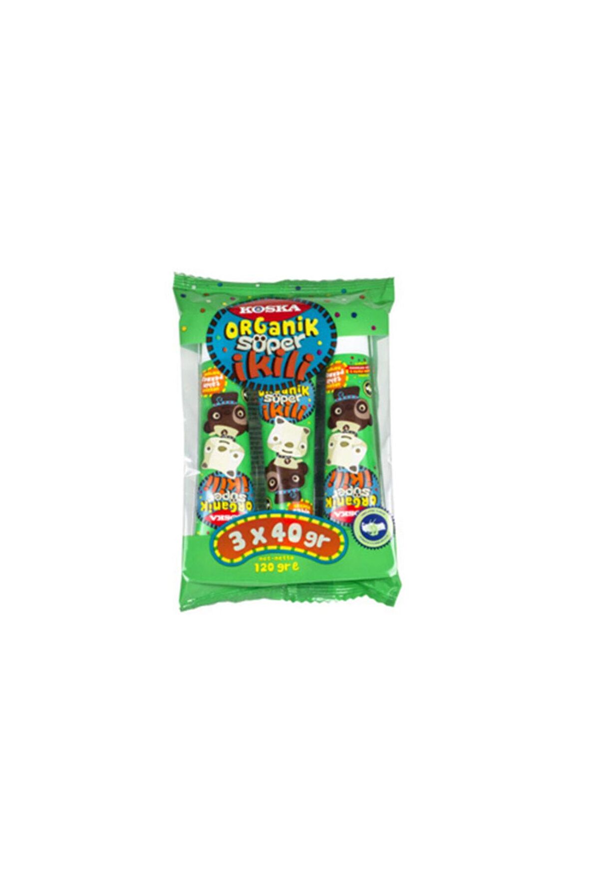 Tüp Organik Süper Ikili Tahin Pekmez Karışımı 3x 40 g