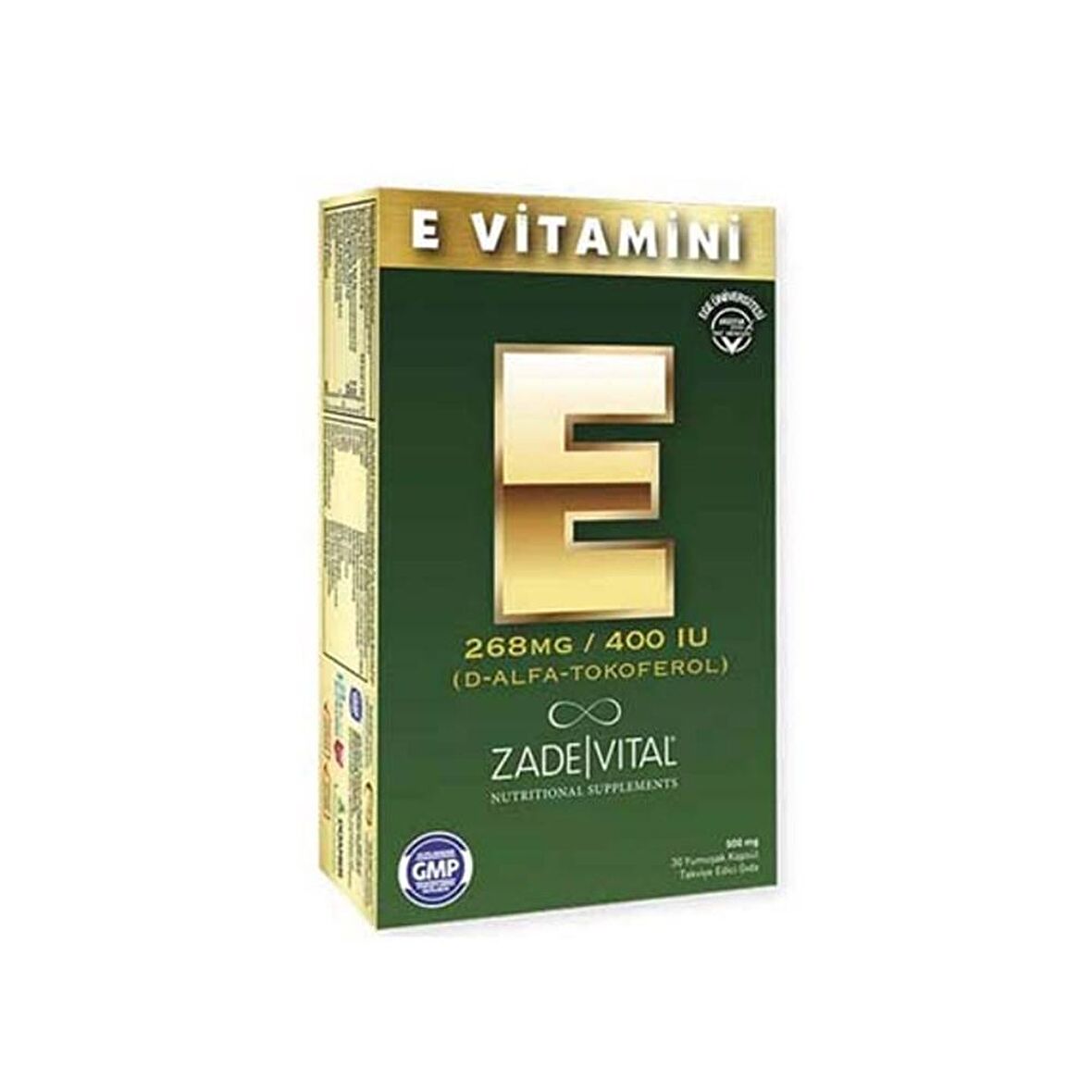 Zade Vital E Vitamini 30 Kapsül