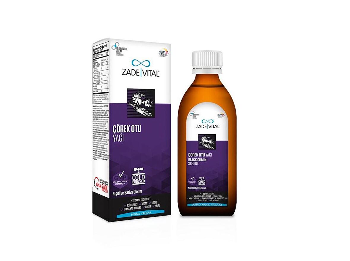 Zade Vital Çörek Otu Yağı 150 ml