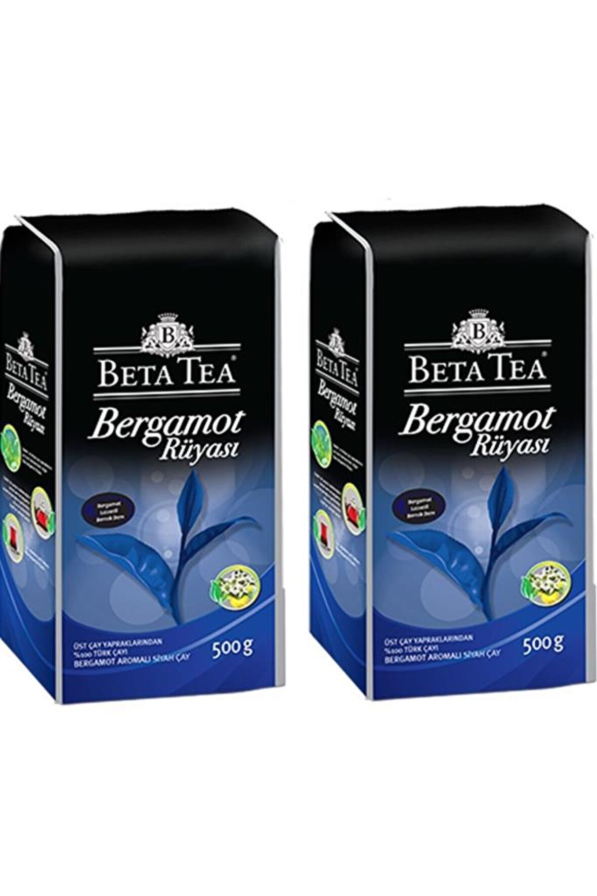 Beta Tea Bergamot Dökme Siyah Çay 2x500 gr 