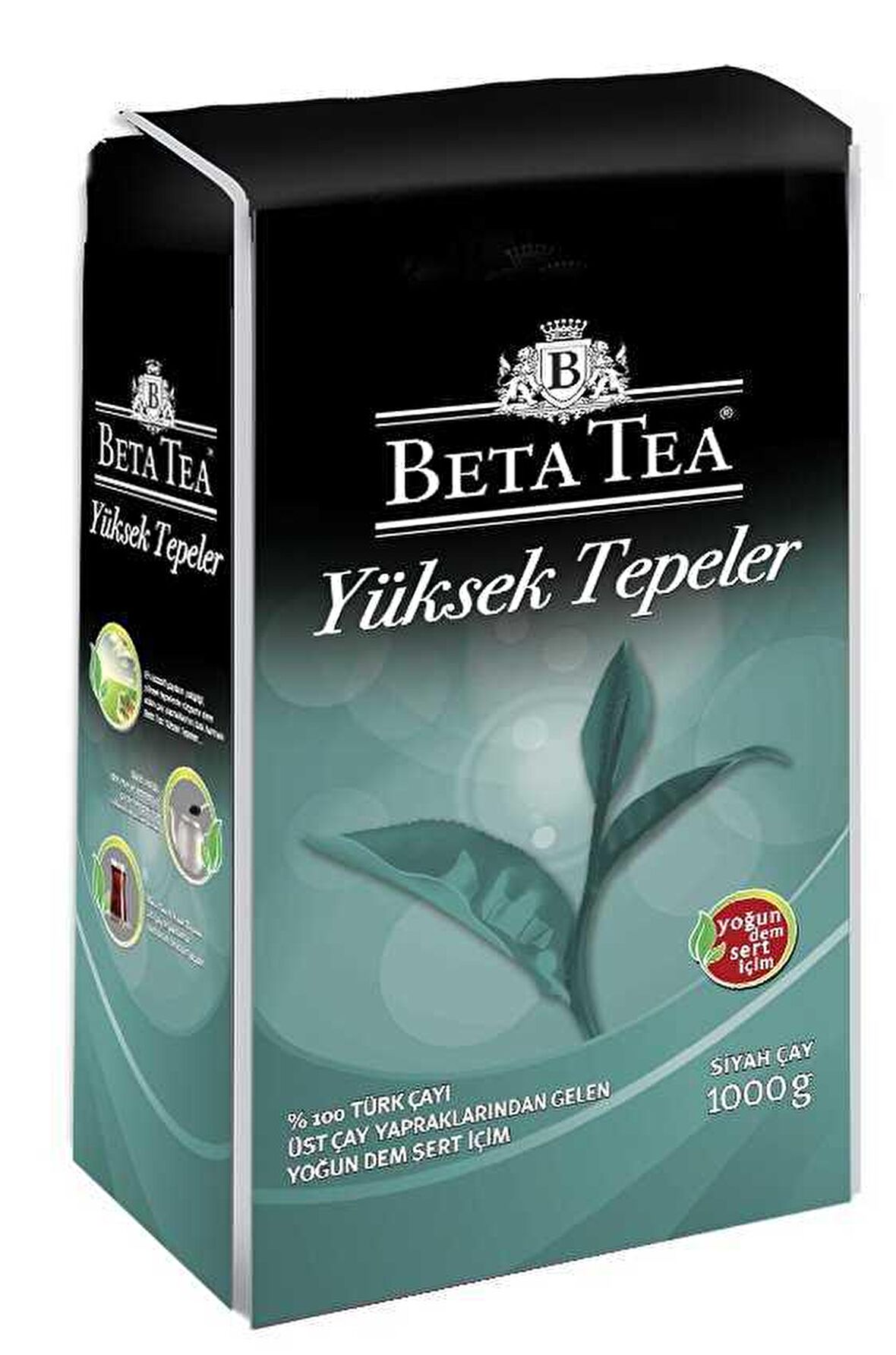 Beta Tea Yüksek Tepeler Dökme Siyah Çay 1 kg 