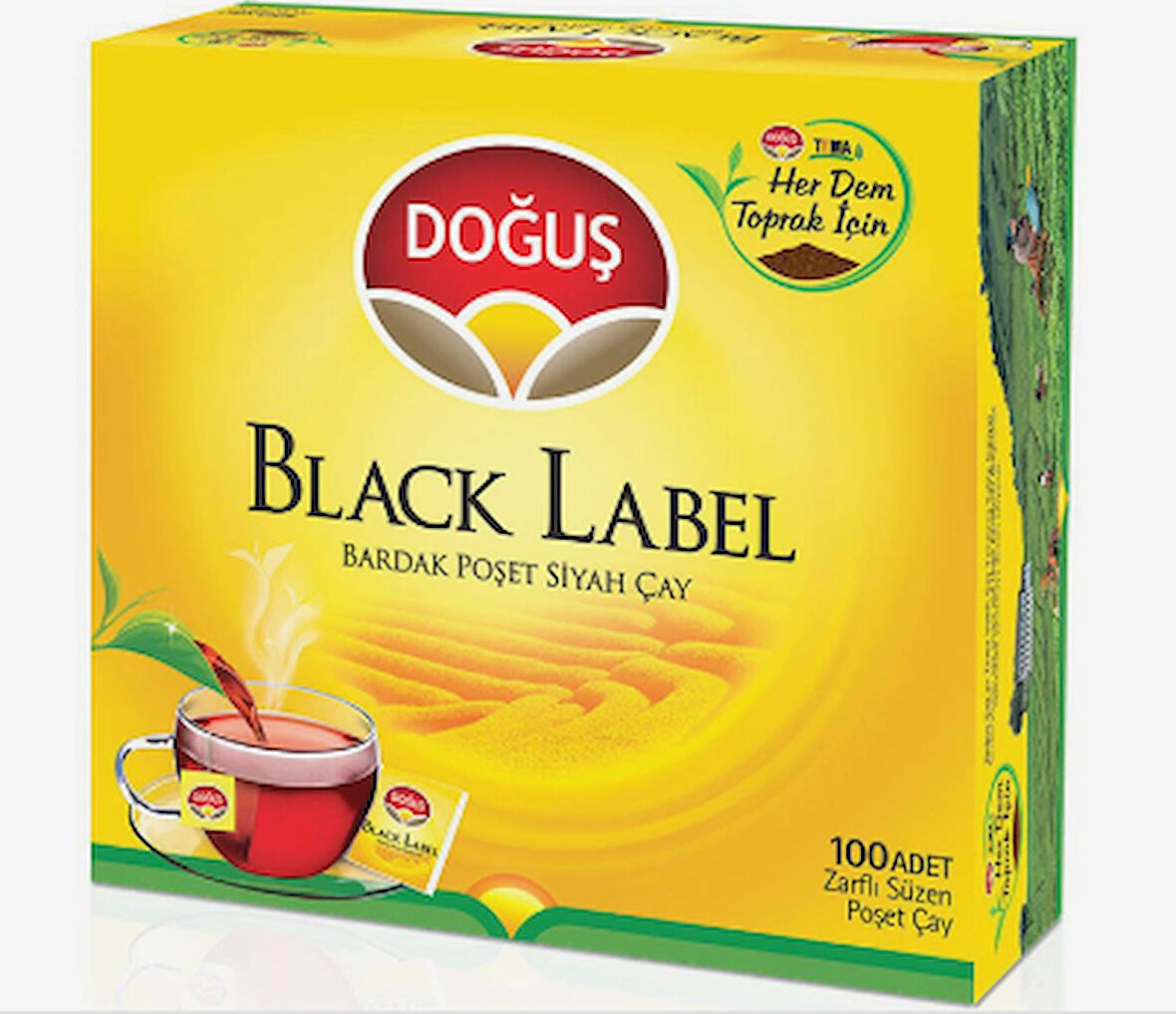 Doğuş Black Label Bardak Poşet Çay 2 g x 100 Adet