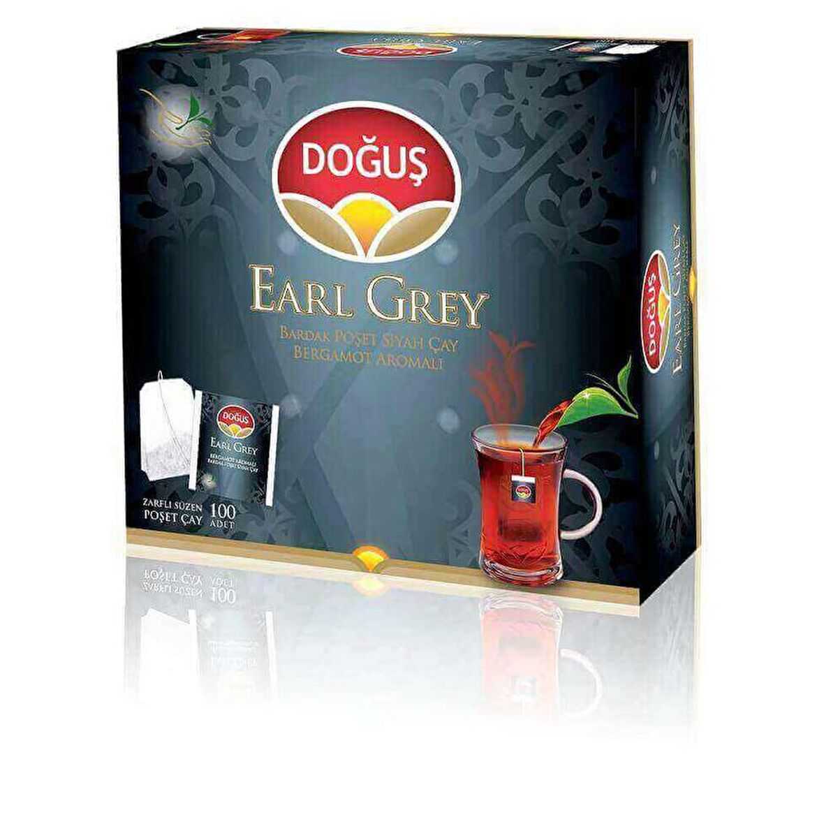 Doğuş Earl Grey Bergamot Bardak Poşet Siyah Çay 2 gr 100'lü 