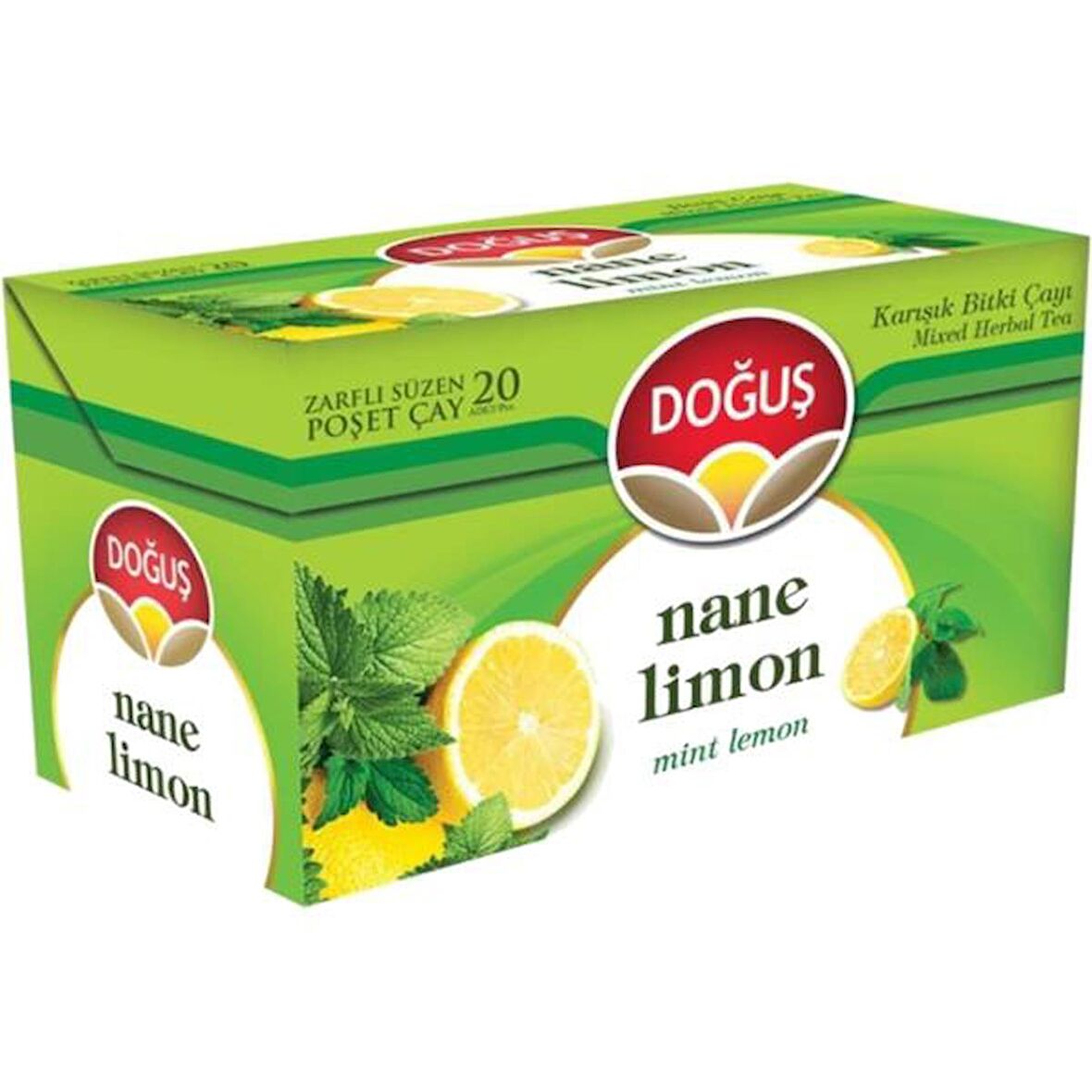 DOĞUŞ BİTKİ ÇAYI NANE LİMON 20 Lİ X 12 ADET