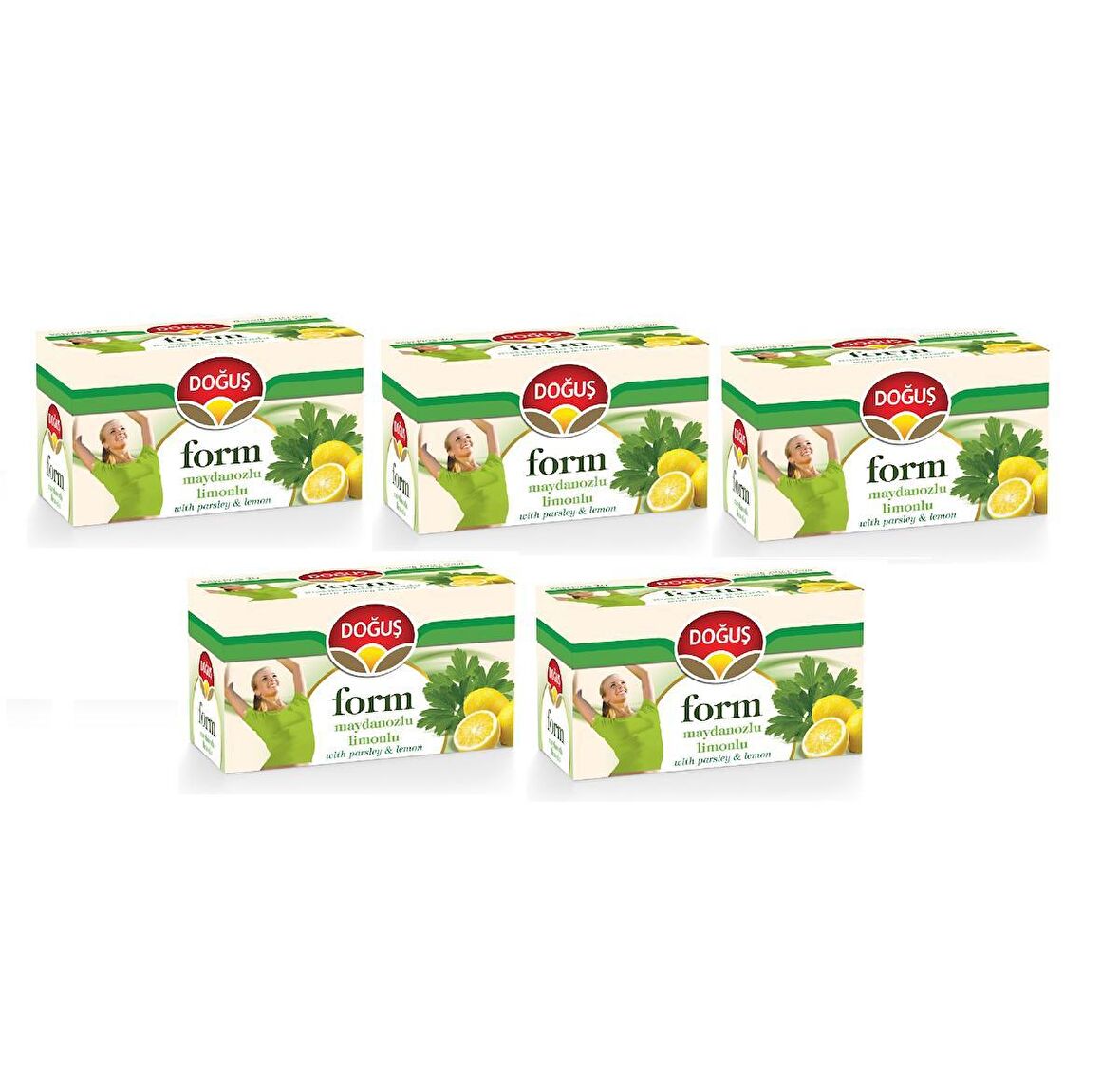 Doğuş Form Maydanozlu Limonlu Bitki Çayı 5 Adet 20'li