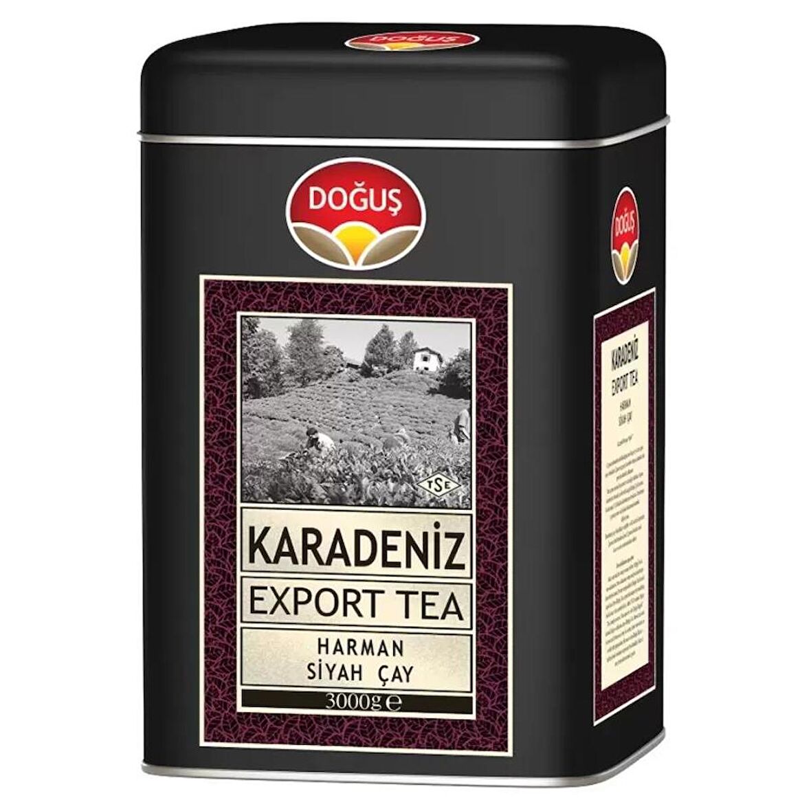 Doğuş Export Karadeniz 3000 Gr Teneke Çay / Doğuş