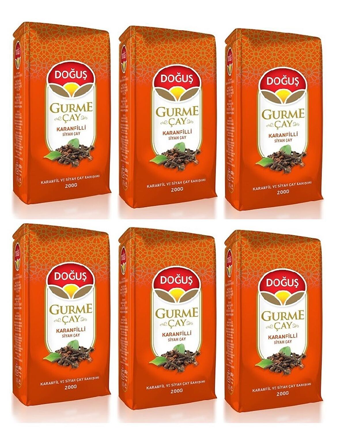 Doğuş Gurme Karanfilli Siyah Çay 6 Adet 200gr