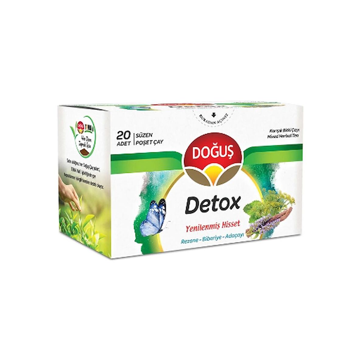 12'li Doğuş Detox Bitki Çayı 20'li 35 Gr. EMH