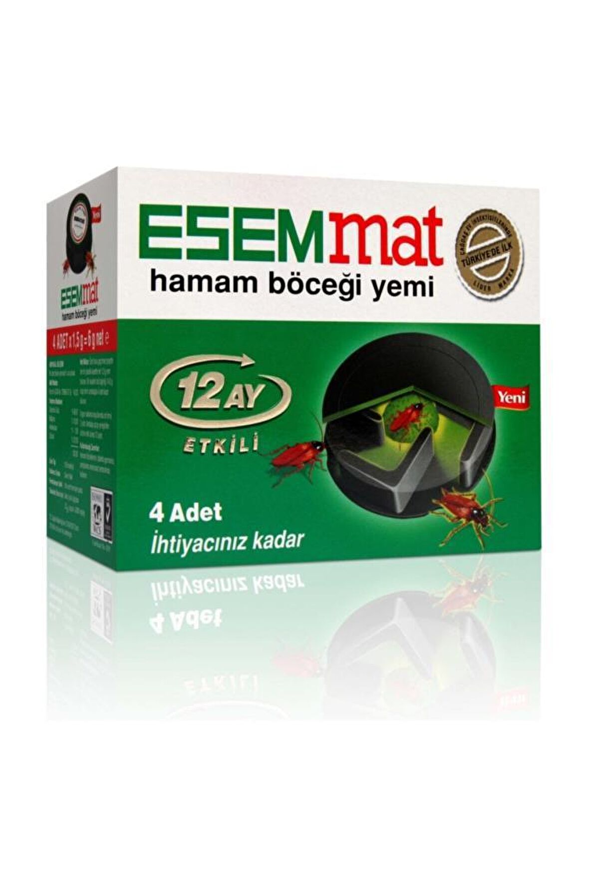 ESEMMAT 4LÜ BÖCEK YEMİ 12 AY