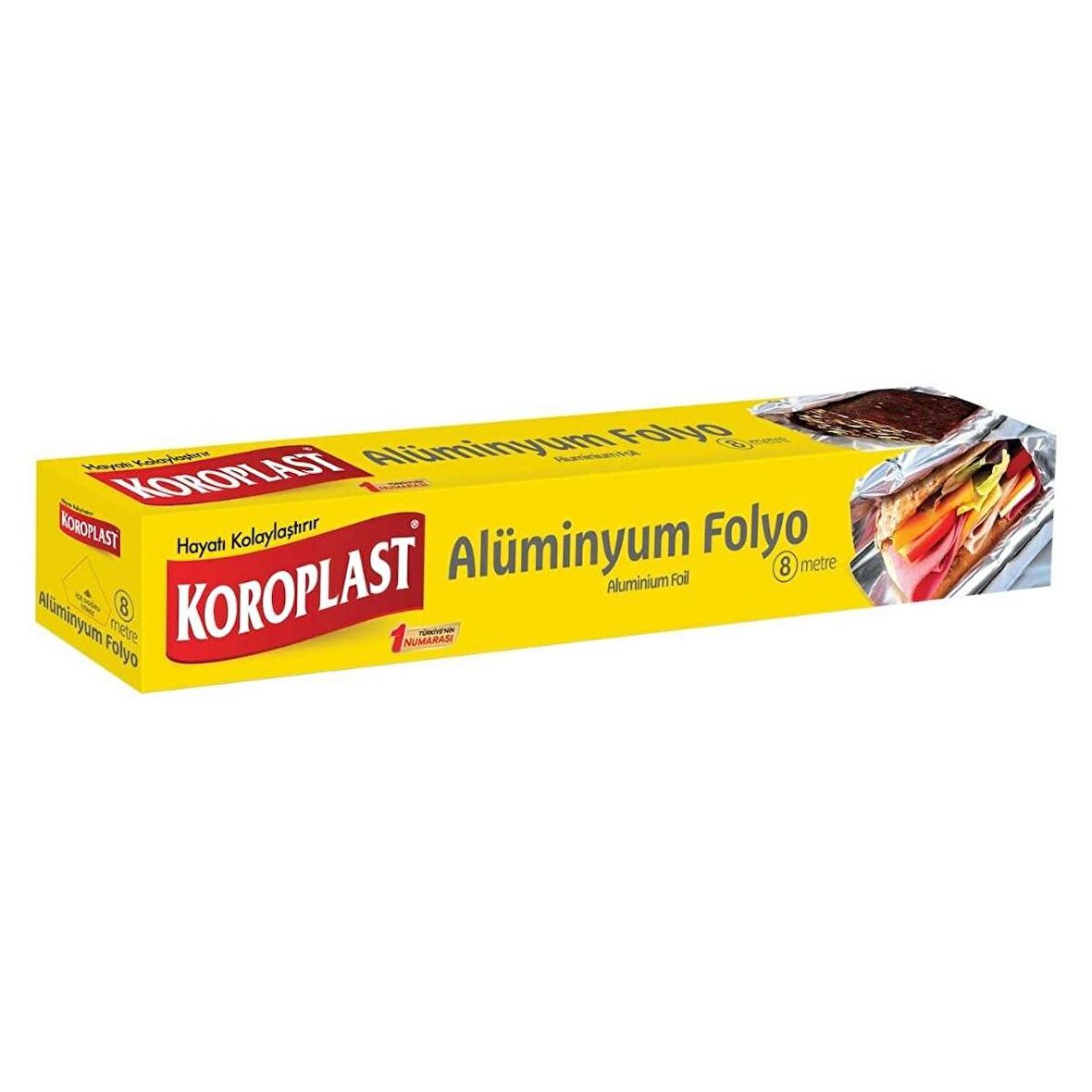 Koroplast Alüminyum Folyo 8 Metre x 4 Adet