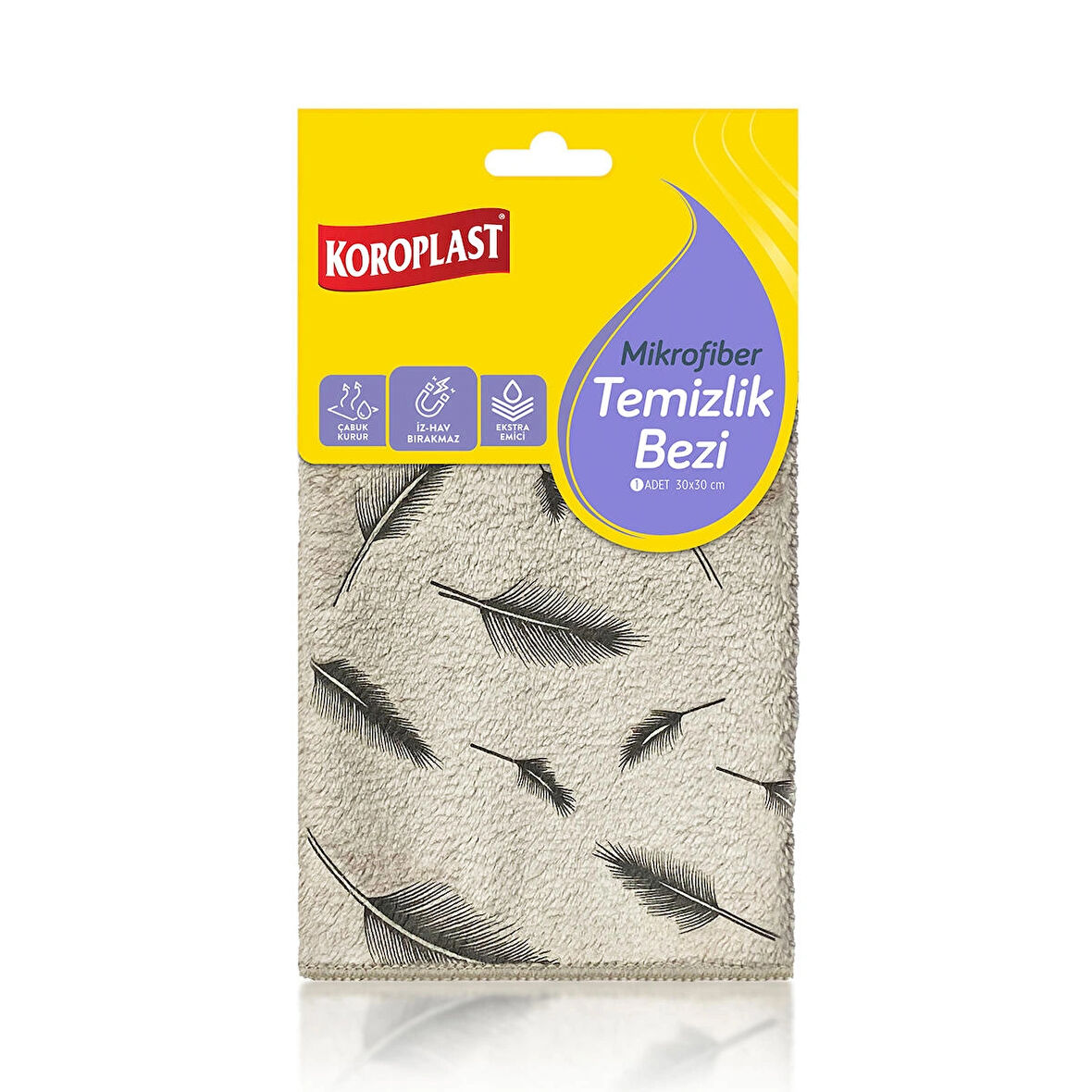KOROPLAST MİKROFİBER TEMİZLİK BEZİ