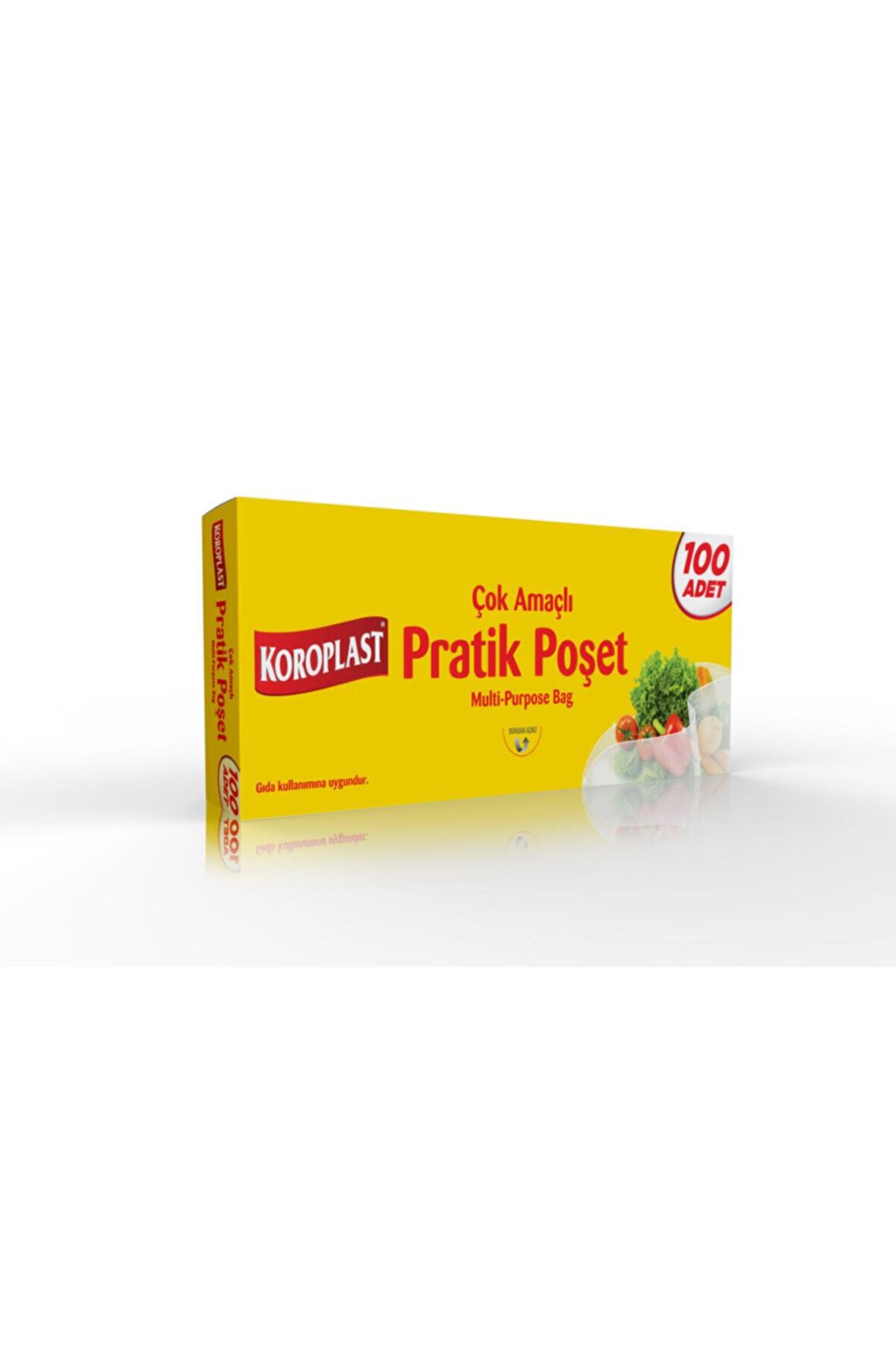 Koroplast Çok Amaçlı Pratik Poşet 100 Adet