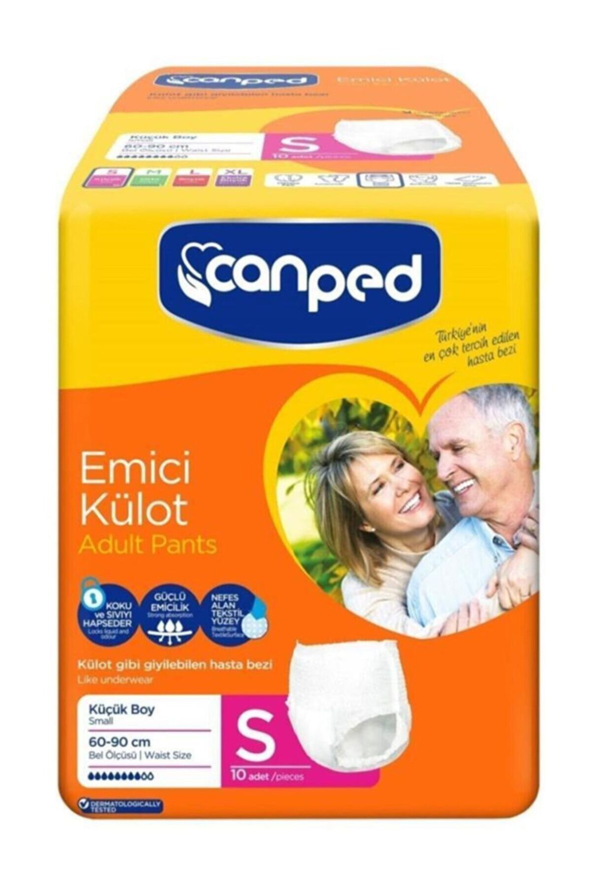 Canped Emici Külot Küçük 10'lu