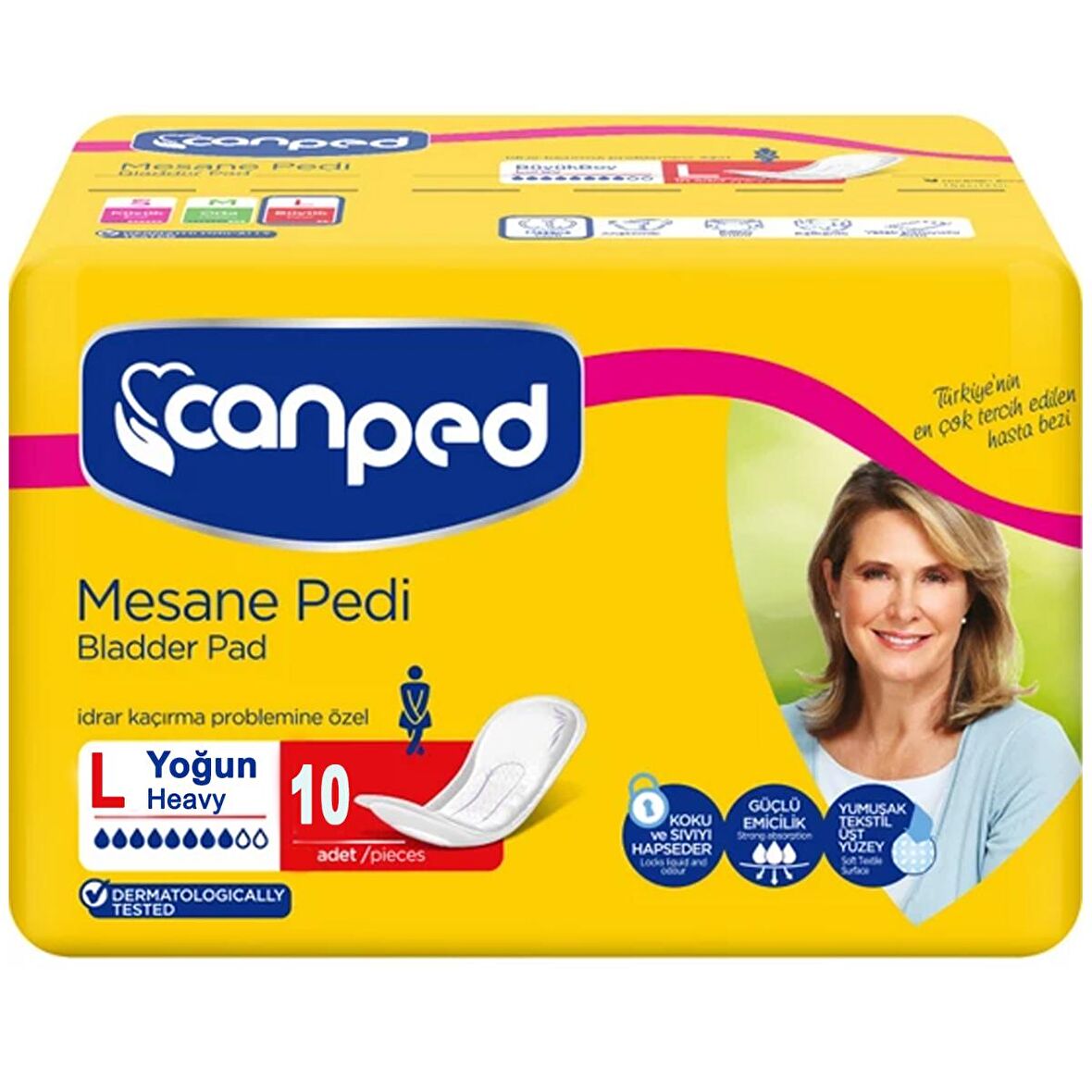 Canped Mesane Pedi Large 10'lu