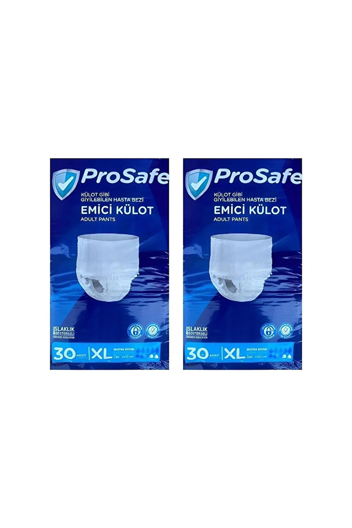 Emici Külot Yetişkin Hasta Bezi Xl Beden 30'lu 2 Adet (60 Adet Bez)