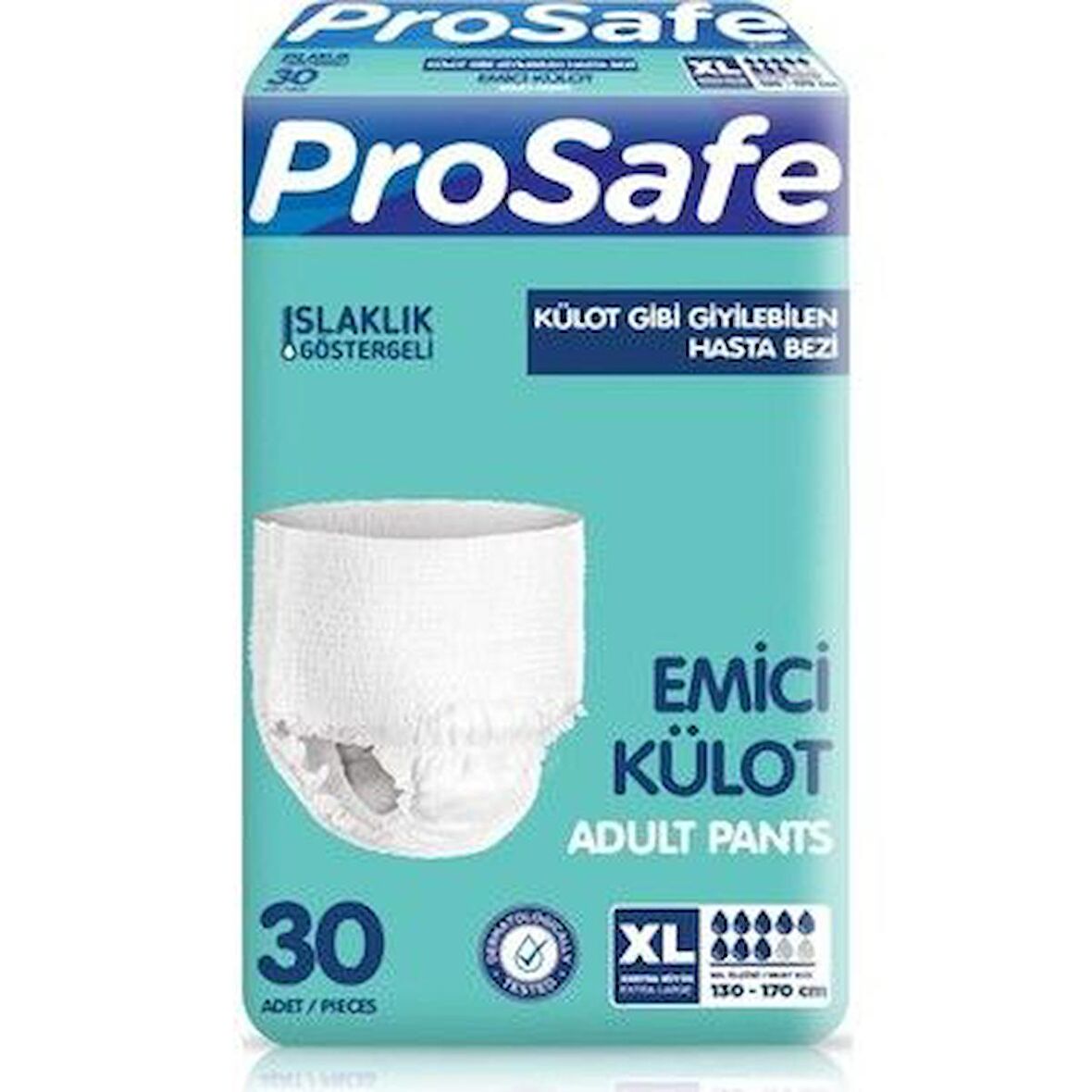 Prosafe Yetişkin Ekstra Büyük Boy (XL) Emici Külot 30'lu