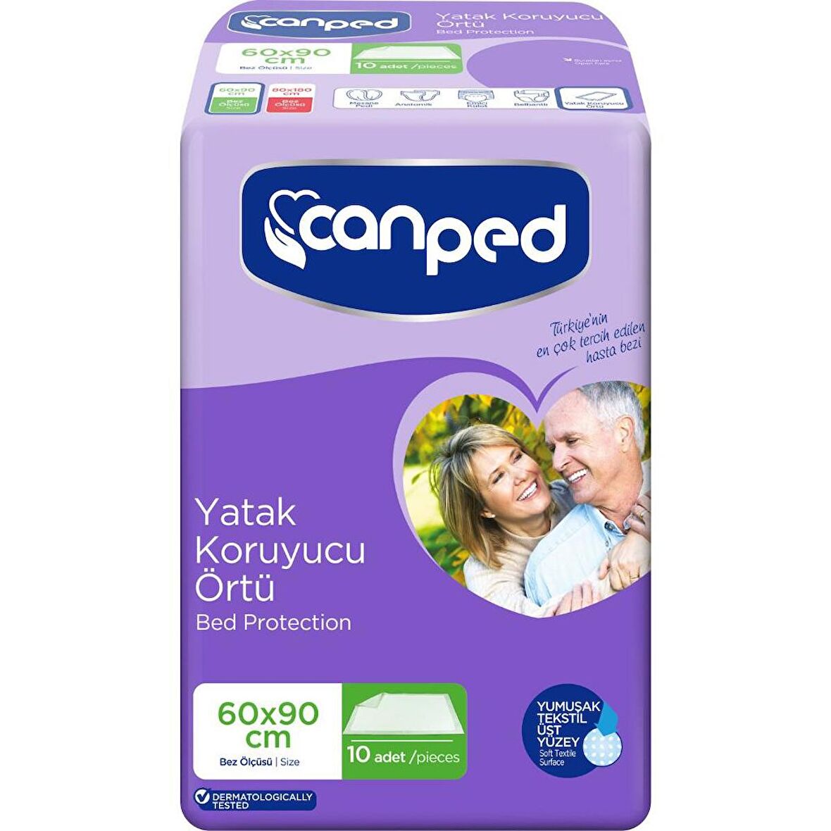 Canped Yatak Koruyucu Örtü (60x90)