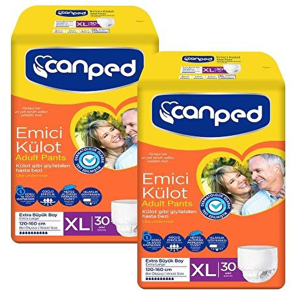 Canped Emici Külot Extra Büyük Boy Large 60 Adet