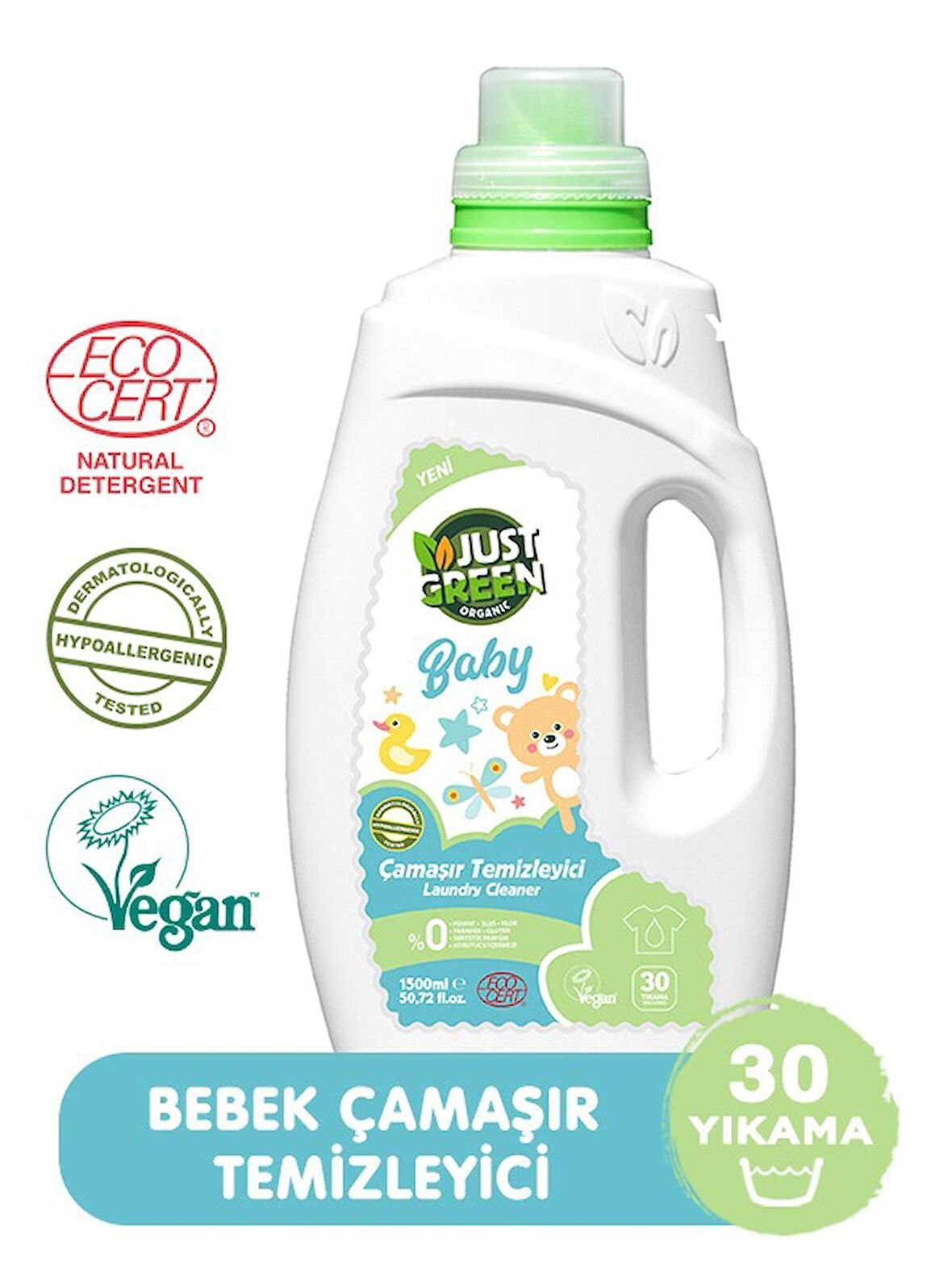 Baby Çamaşır Temizleyici 30 Yıkama 1500ml