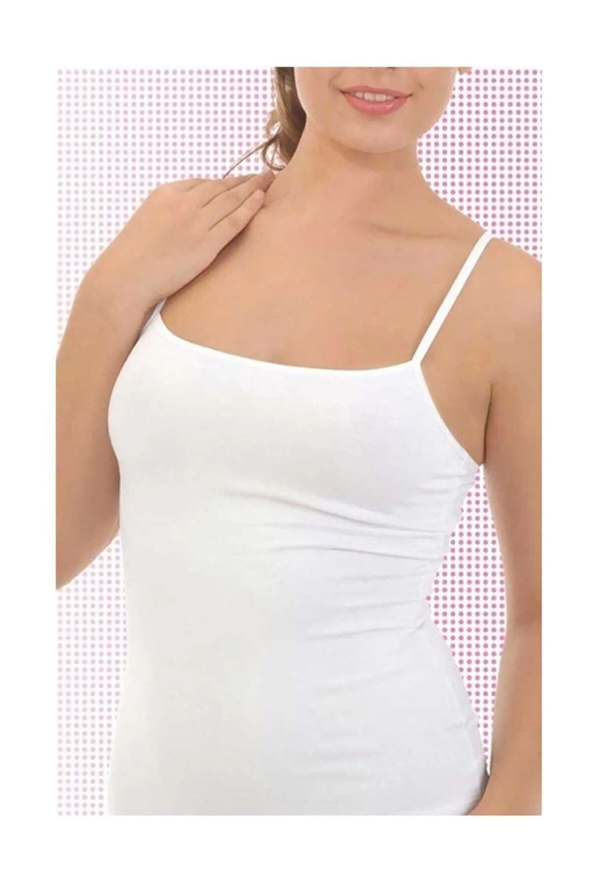 Imer Kadın Ip Askılı Atlet Modal Süprem