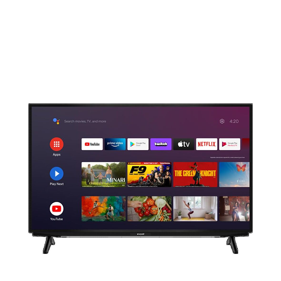 Arçelik 8 serisi A65 B 820 B / 65'' 4K Smart Android TV