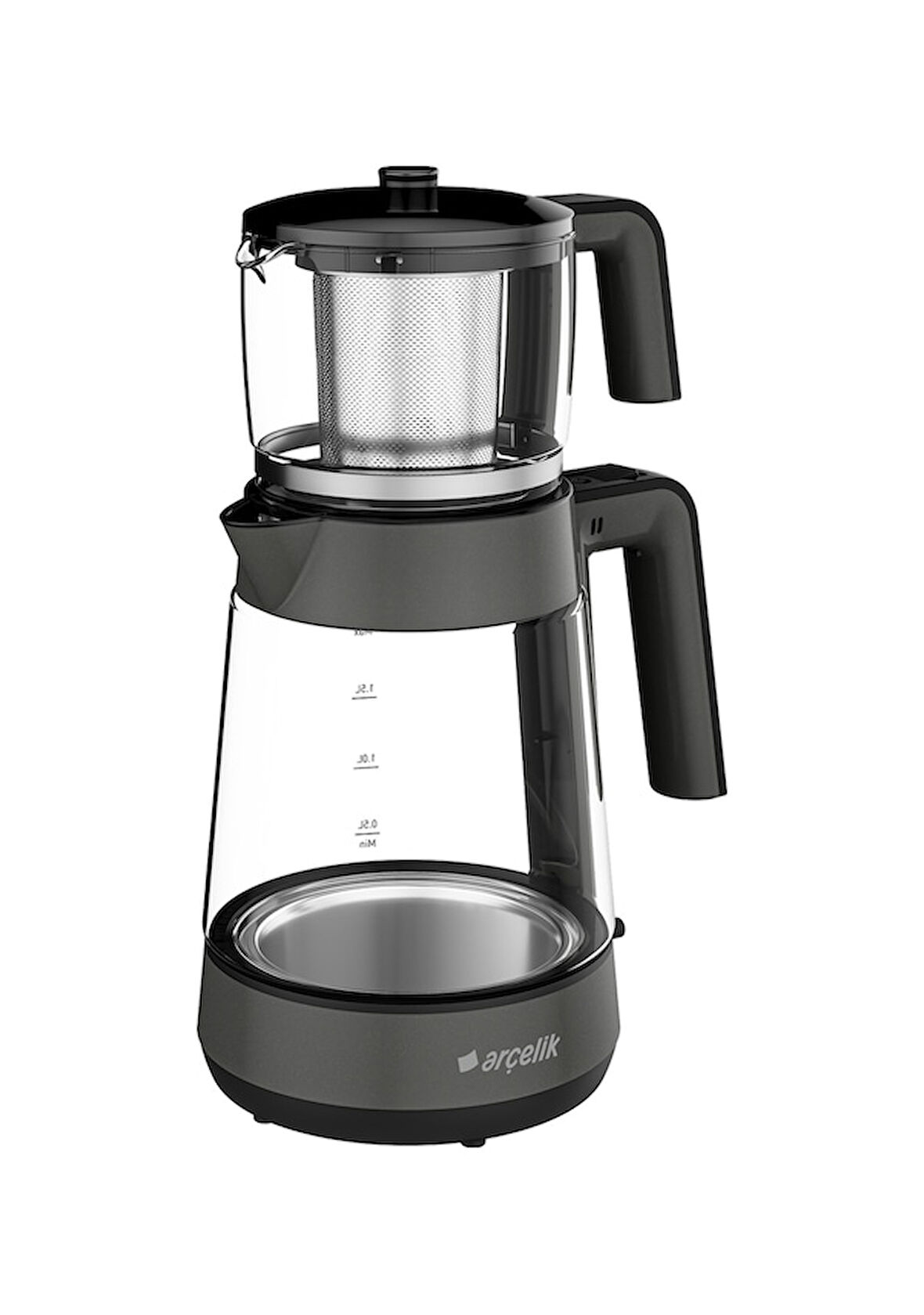 Arçelik CM 6587 G Resital XL 1900 W Cam Çay Makinesi