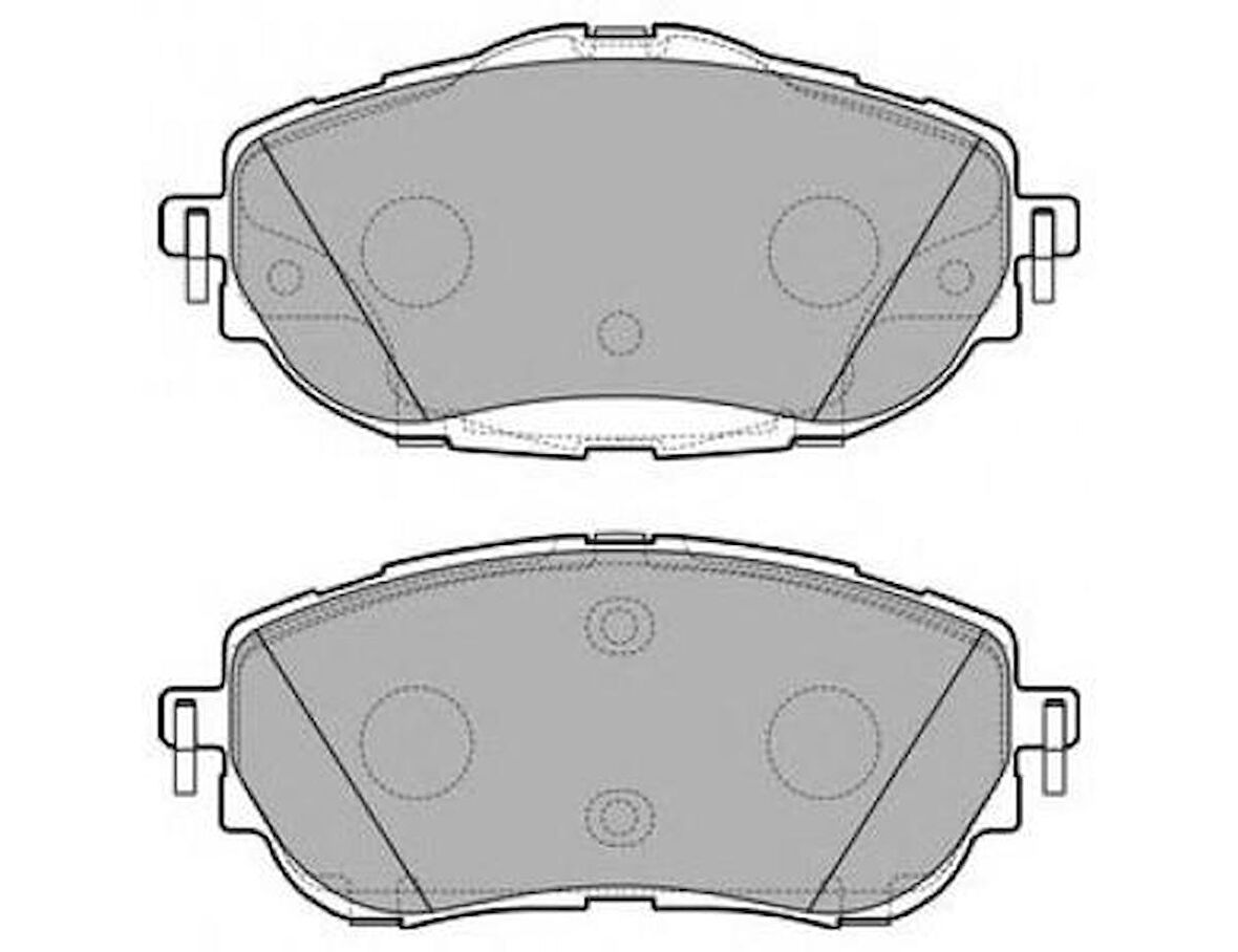BOSCH FREN BALATASI ÖN AURİS 2012- COROLLA 2012-