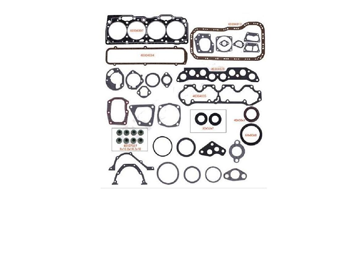 SUPSAN MOTOR TAKIM CONTA KEÇELİ SLX TEMPRA UNO 1.6