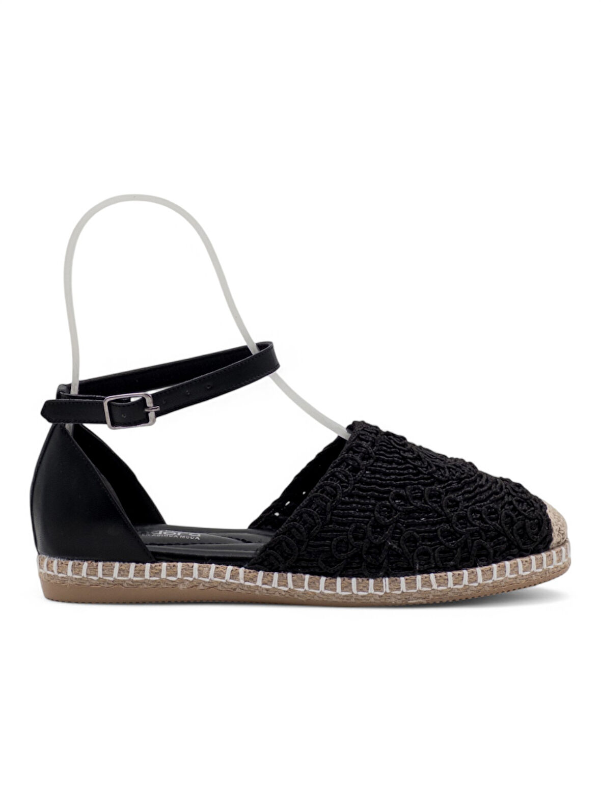 PANDORA MODA Y25.82.221 KADIN HASIR SANDALET SİYAH