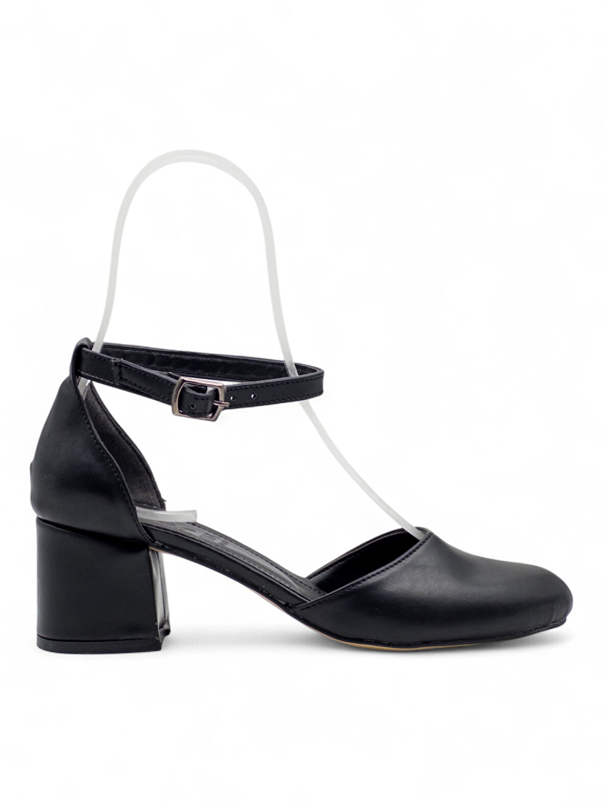 BERK KARNIYARIK KALIN TOPUKLU ABİYE SİYAH