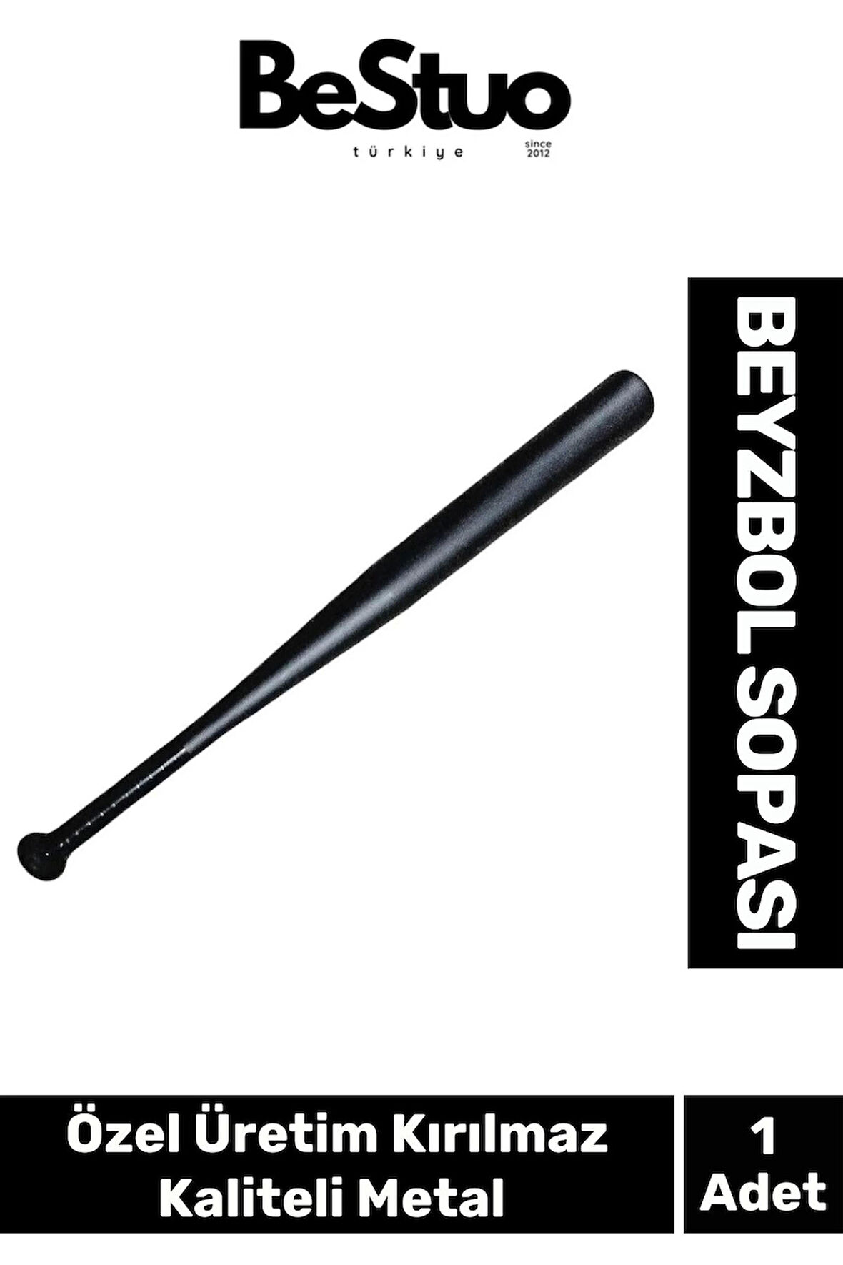 Deluxe Seri Özel Üretim Kırılmaz Kaliteli Metal Baseboll Ağır Beyzbol Sopası 61 Cm