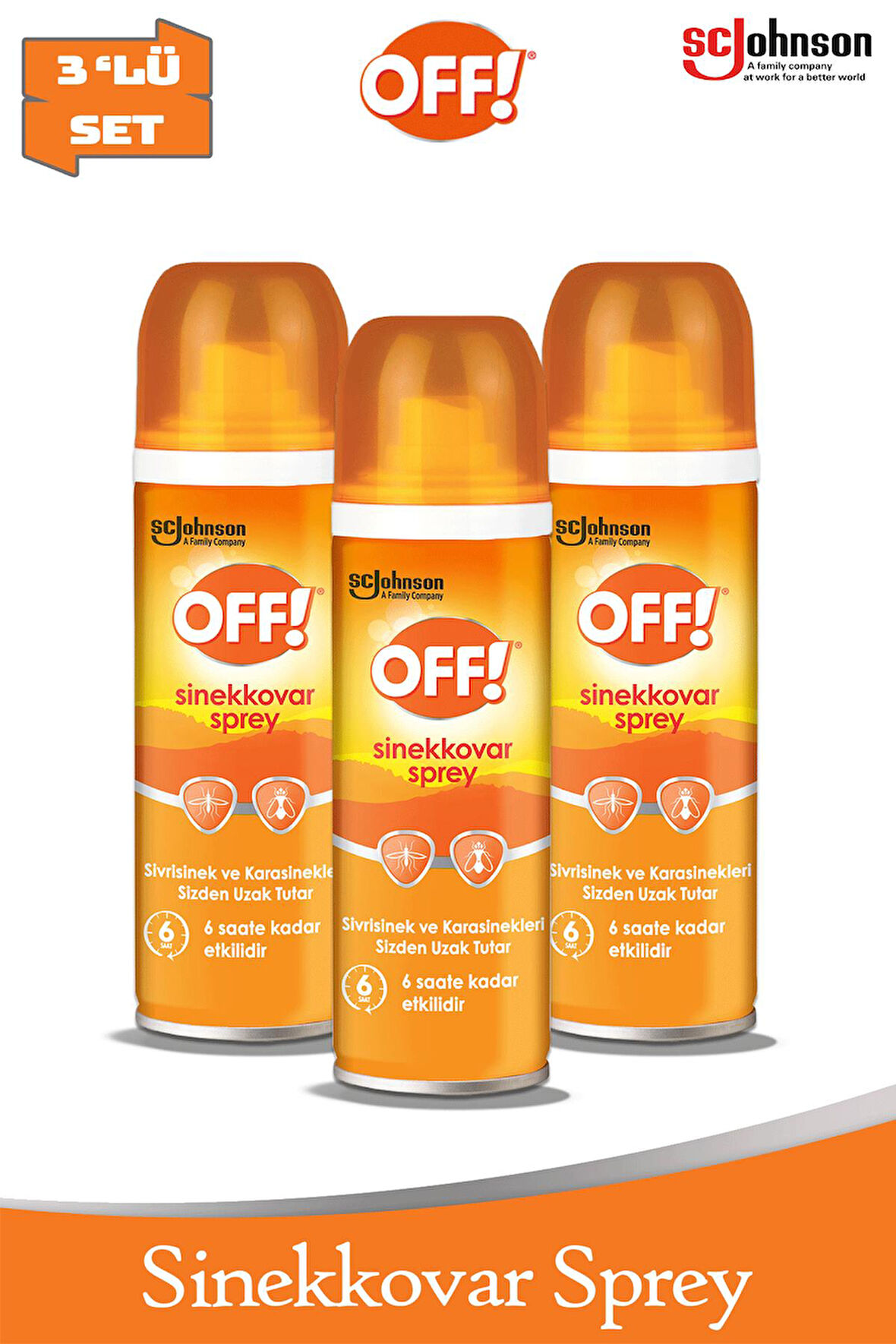 3'lü Sinekkovar Sprey 100 Ml Set
