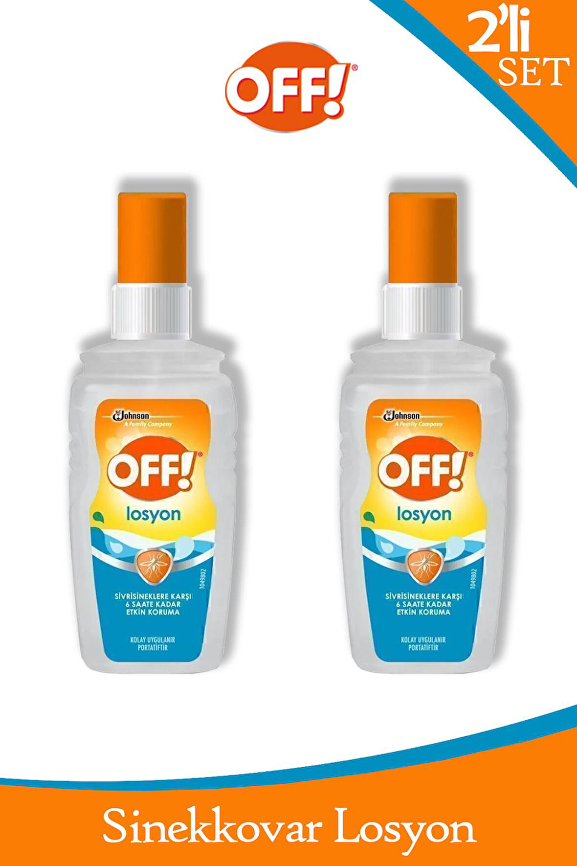 Off! Sinekkovar Losyon 100 ml x 2 Adet