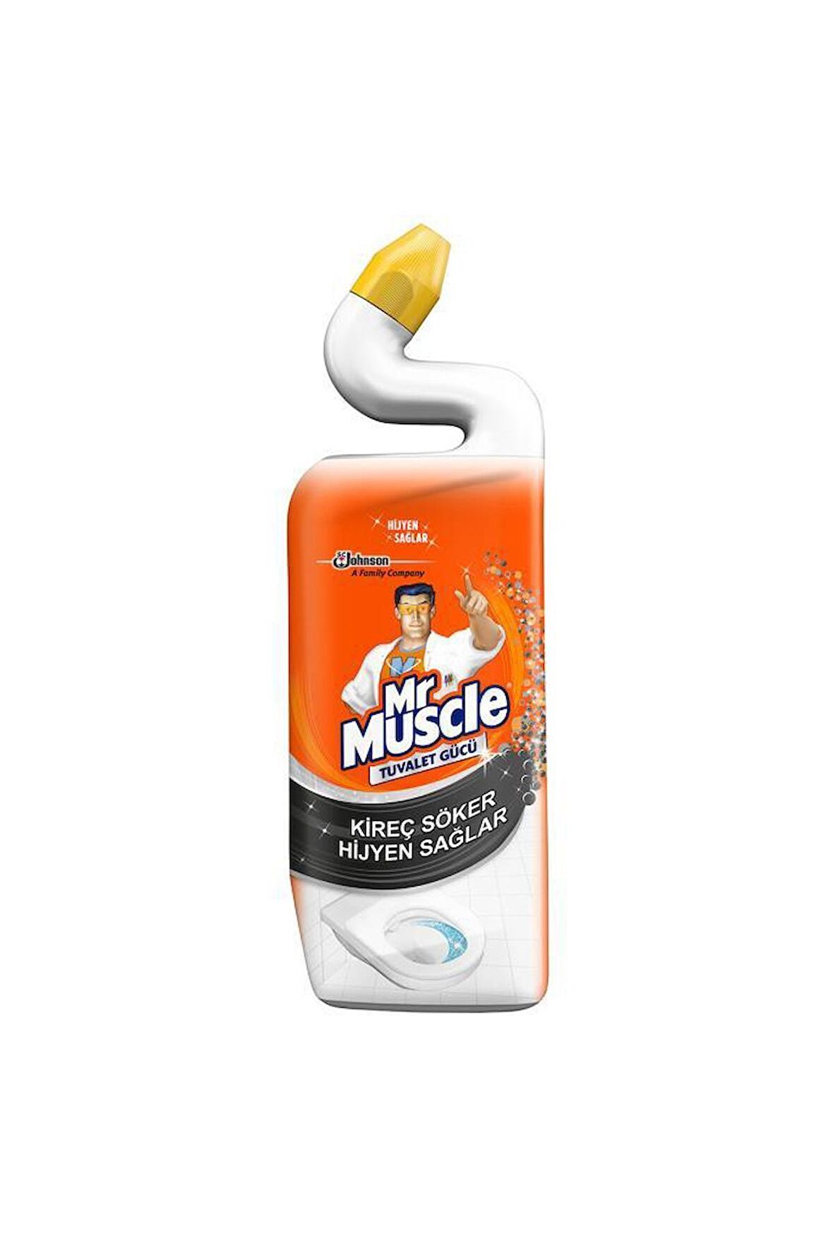 Mr. Muscle Tuvalet Gücü 750 ml Pas ve Kireç Çözücü Jel