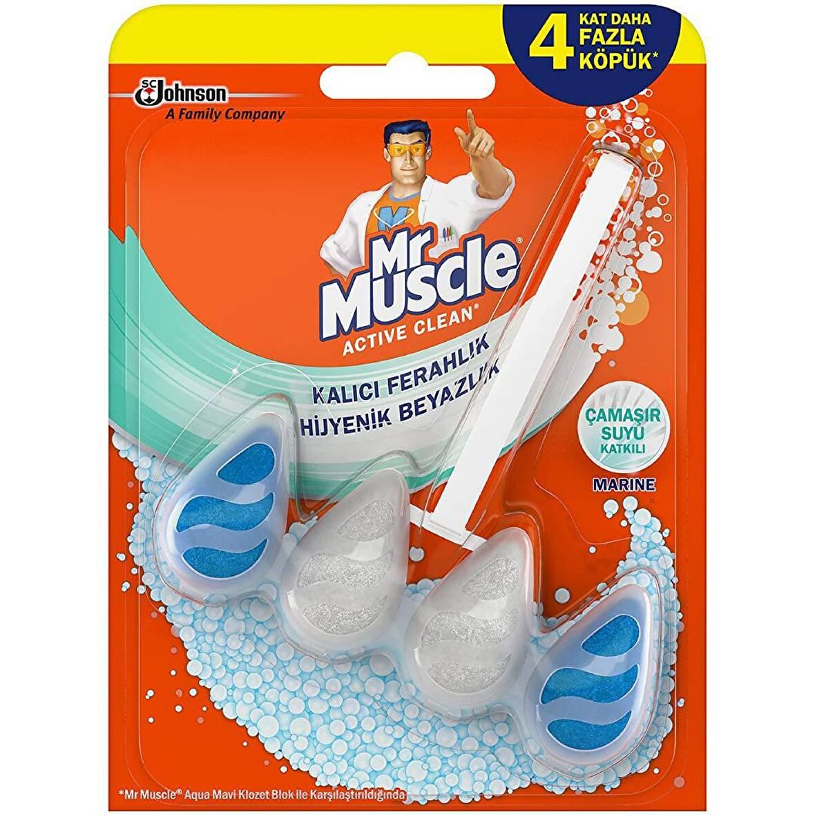 MR Muscle Active Clean Marine & Çamaşır Suyu 37 gr