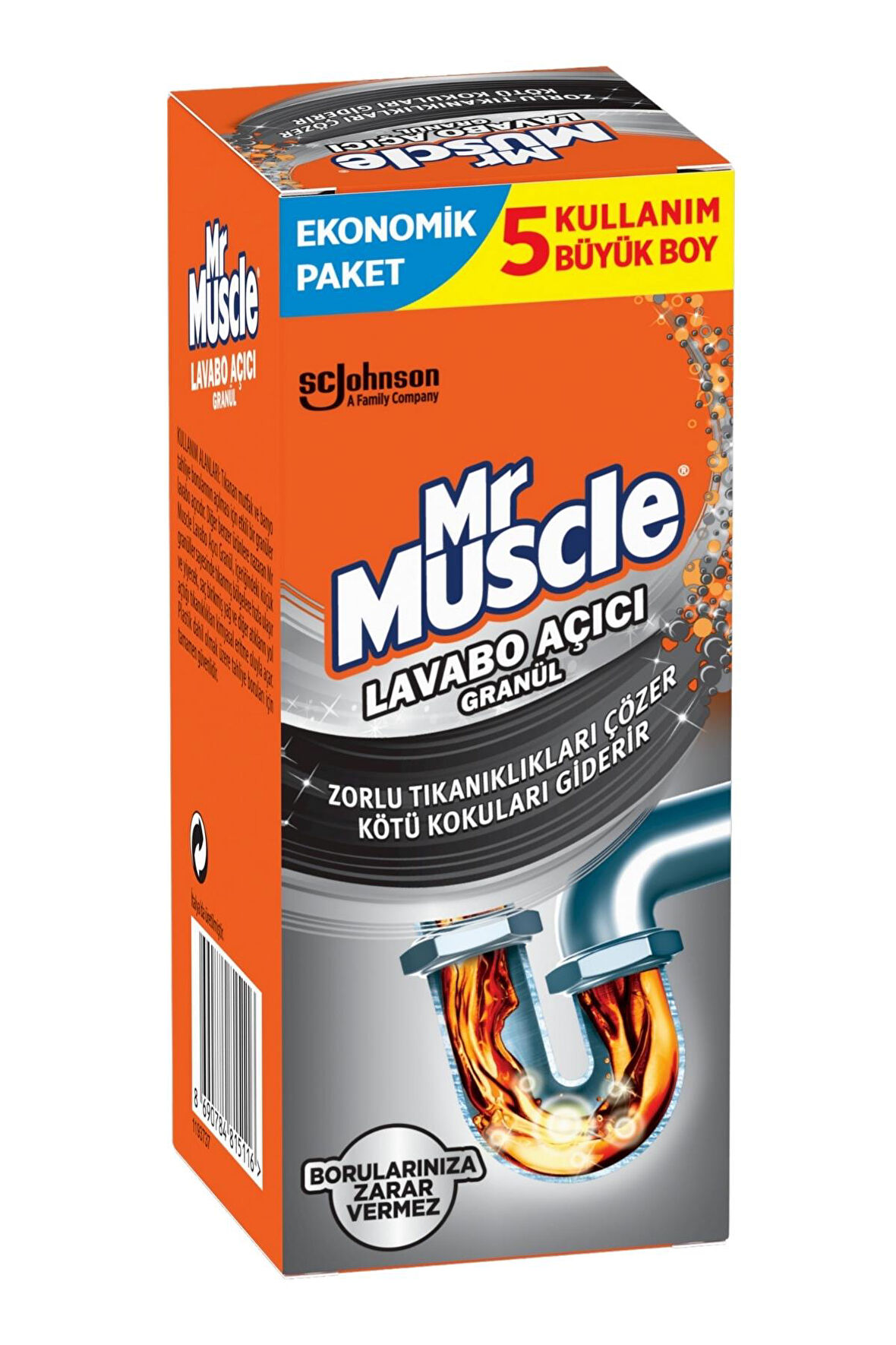 Mr.Muscle Granül Lavabo Açıcı 250 gr.