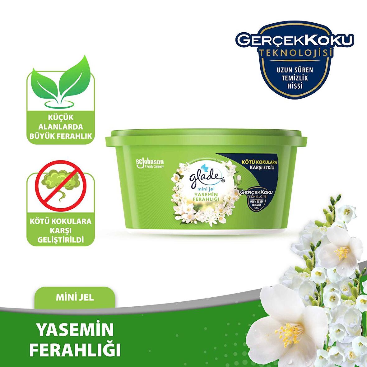 Mini Jel Yasemin Ferahlığı 70 g