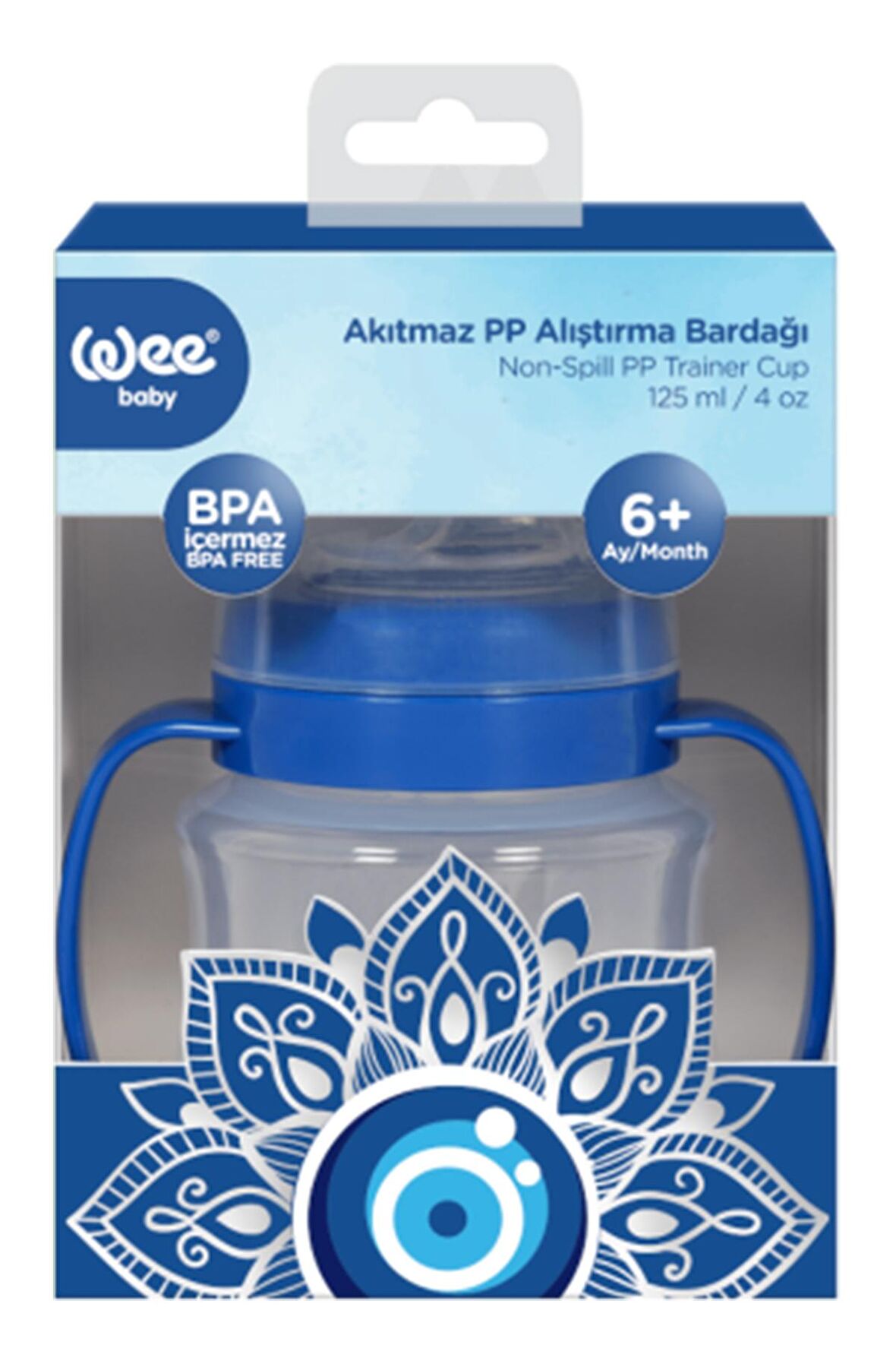 Wee  Akıtmaz Pp Kulp. Bardak 125ml Naz