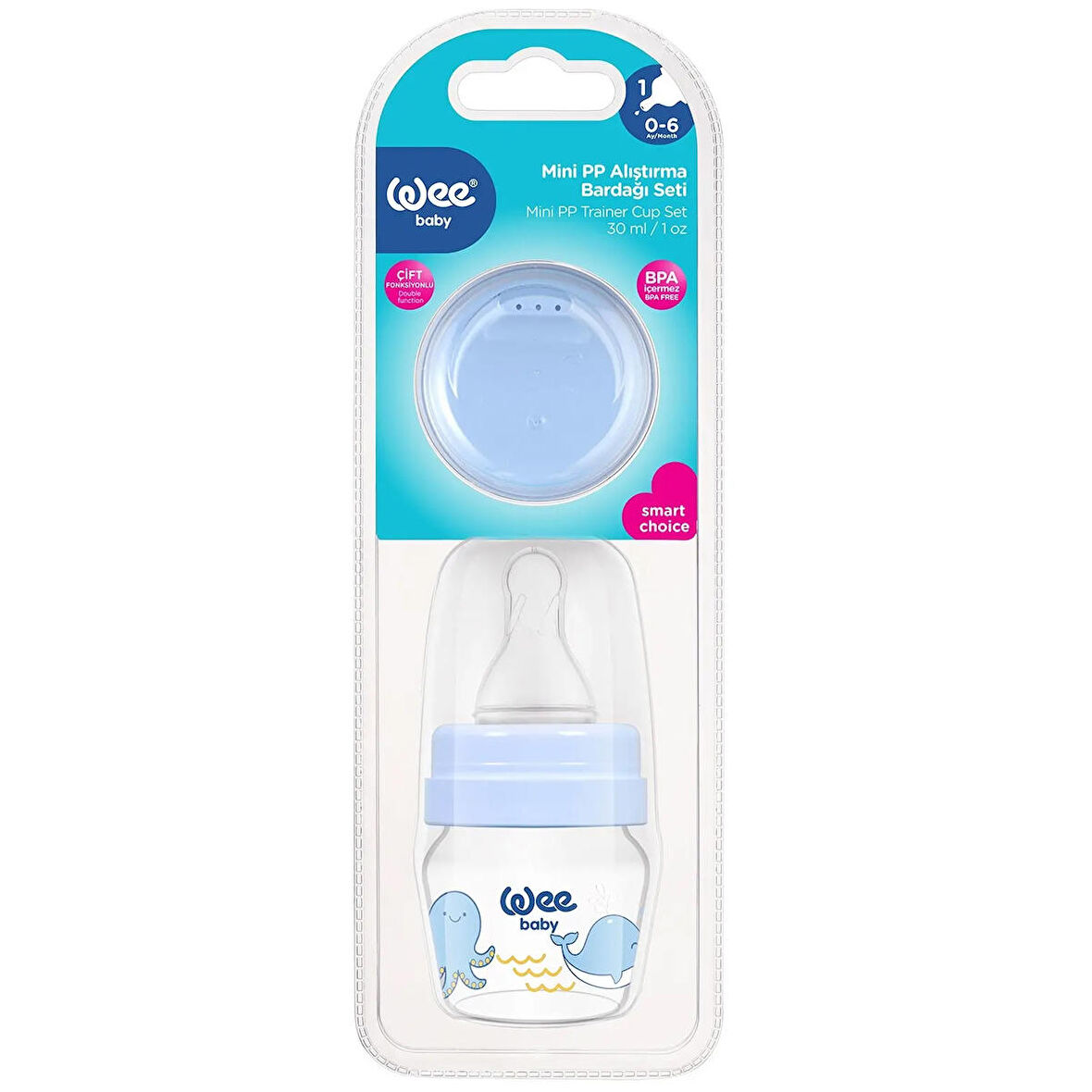 Wee Baby Mini PP Alıştırma Bardağı Seti 30 ml